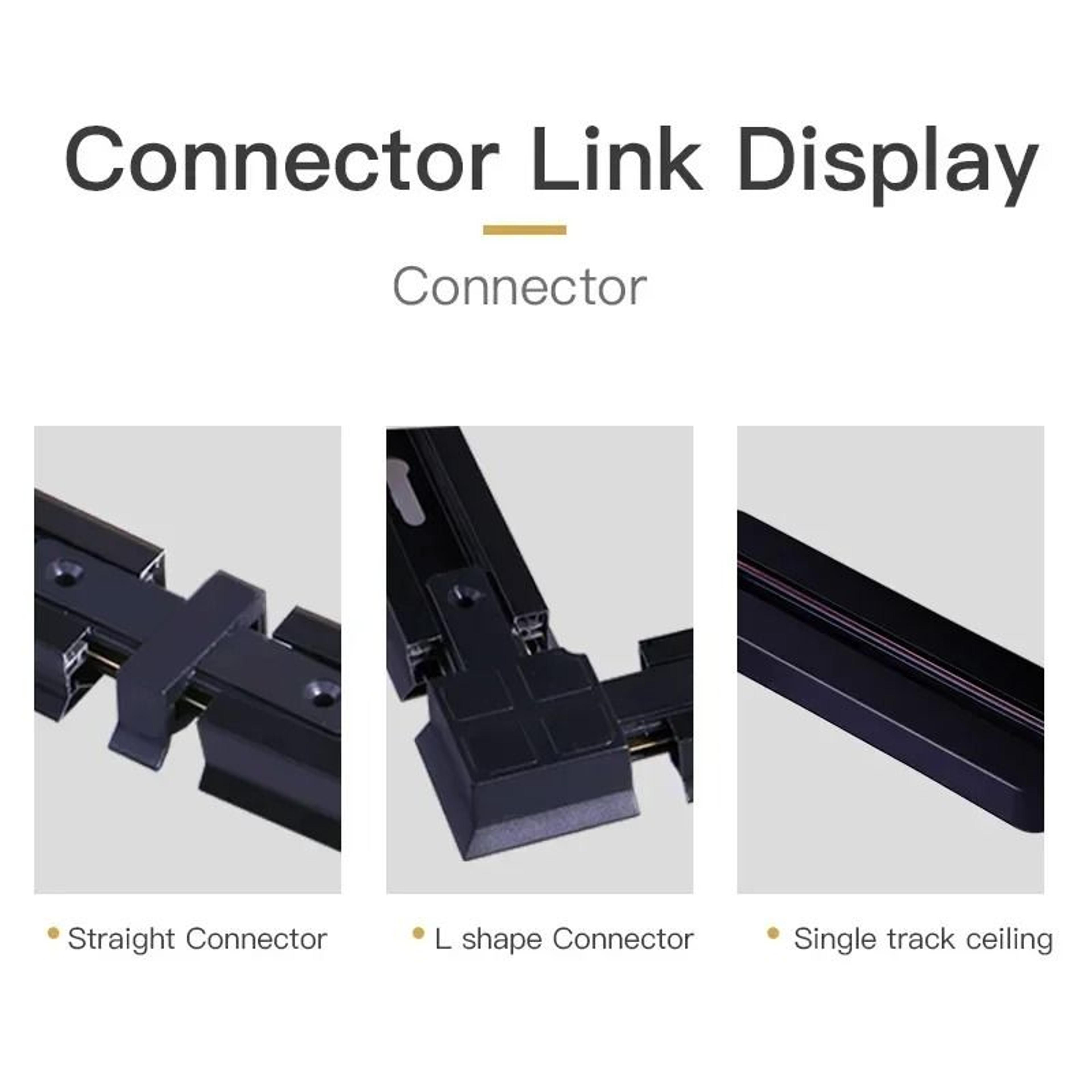 164 Ft 05 M 2Wire LED Track Light Rail  Universal Connector System 5