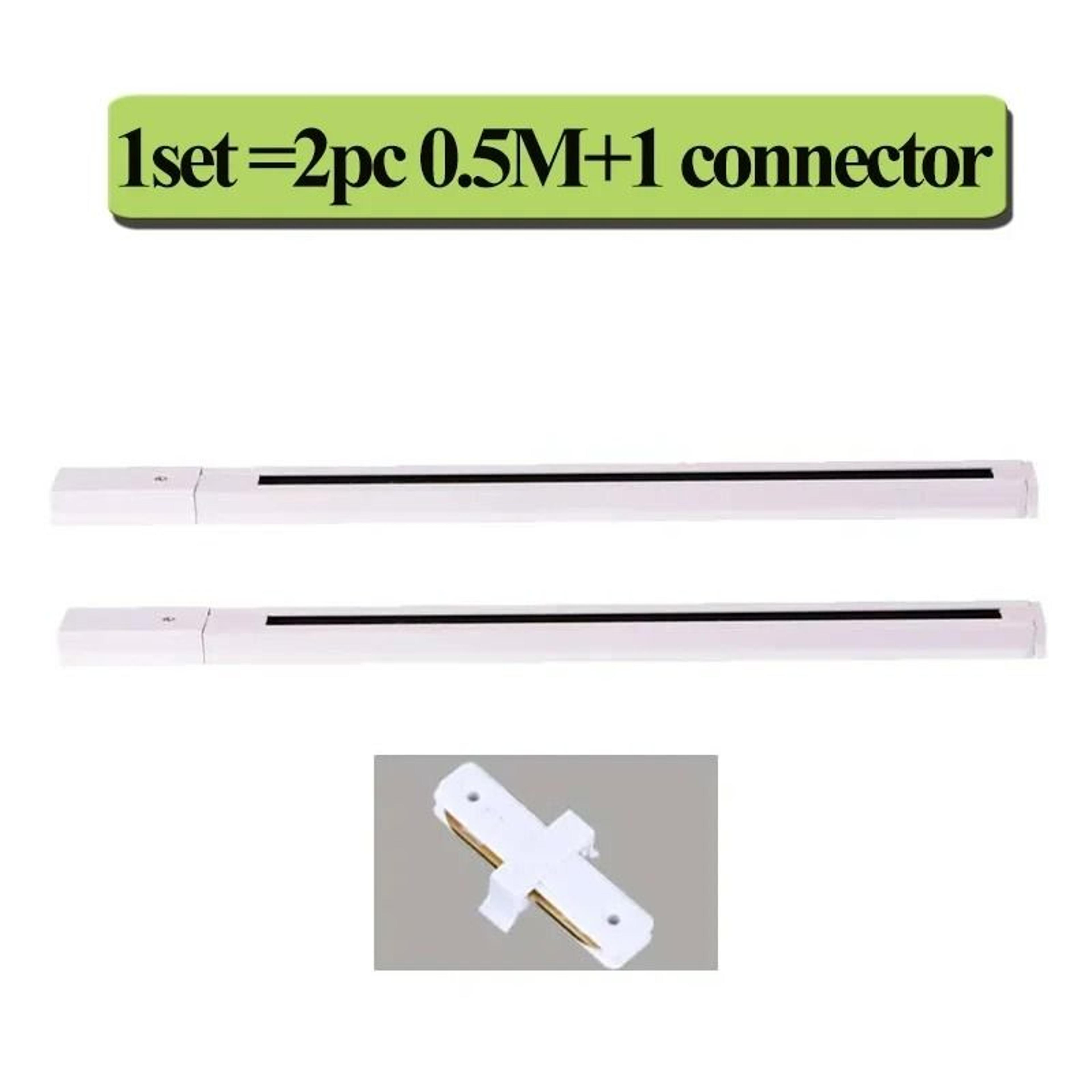 164 Ft 05 M 2Wire LED Track Light Rail  Universal Connector System 11