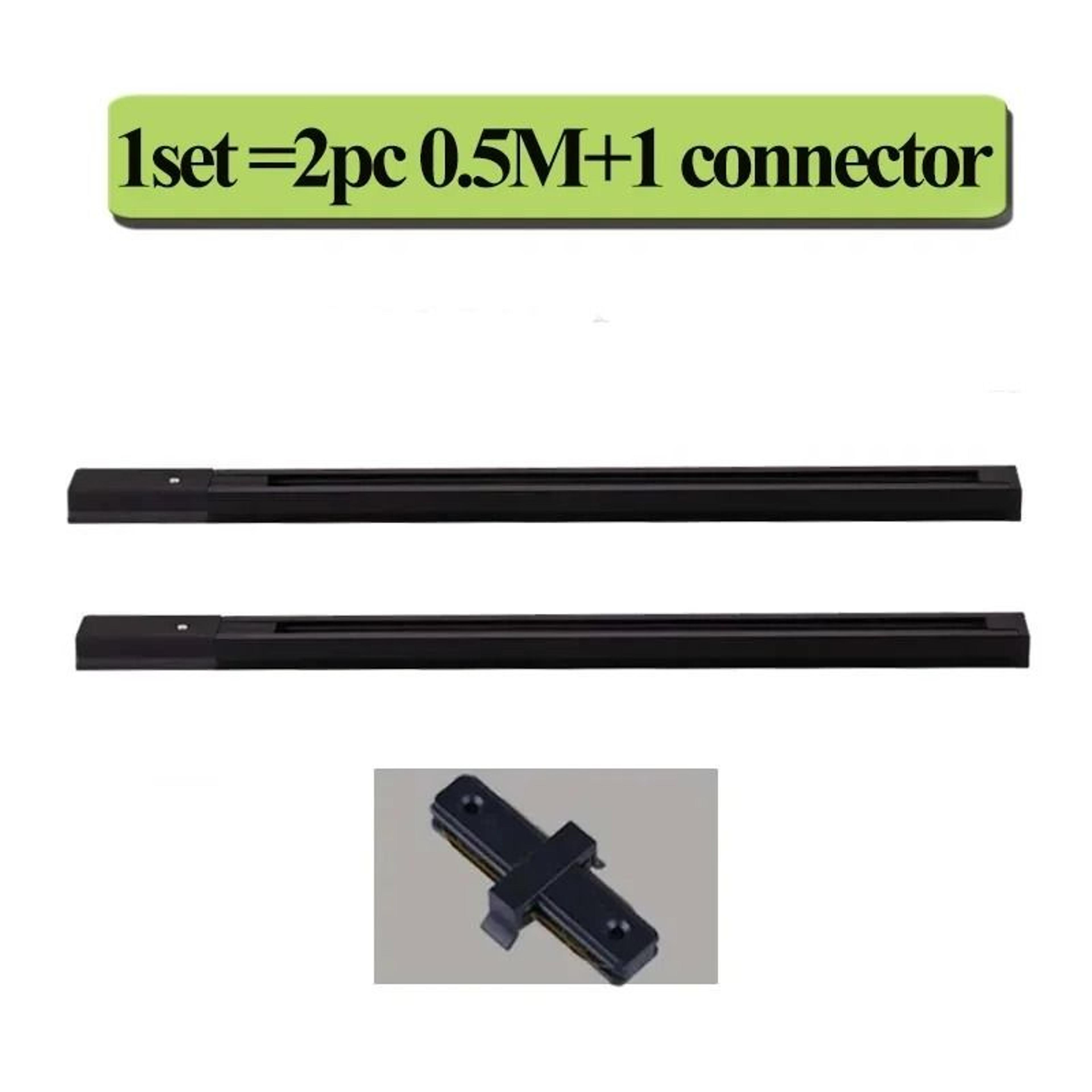 164 Ft 05 M 2Wire LED Track Light Rail  Universal Connector System 10