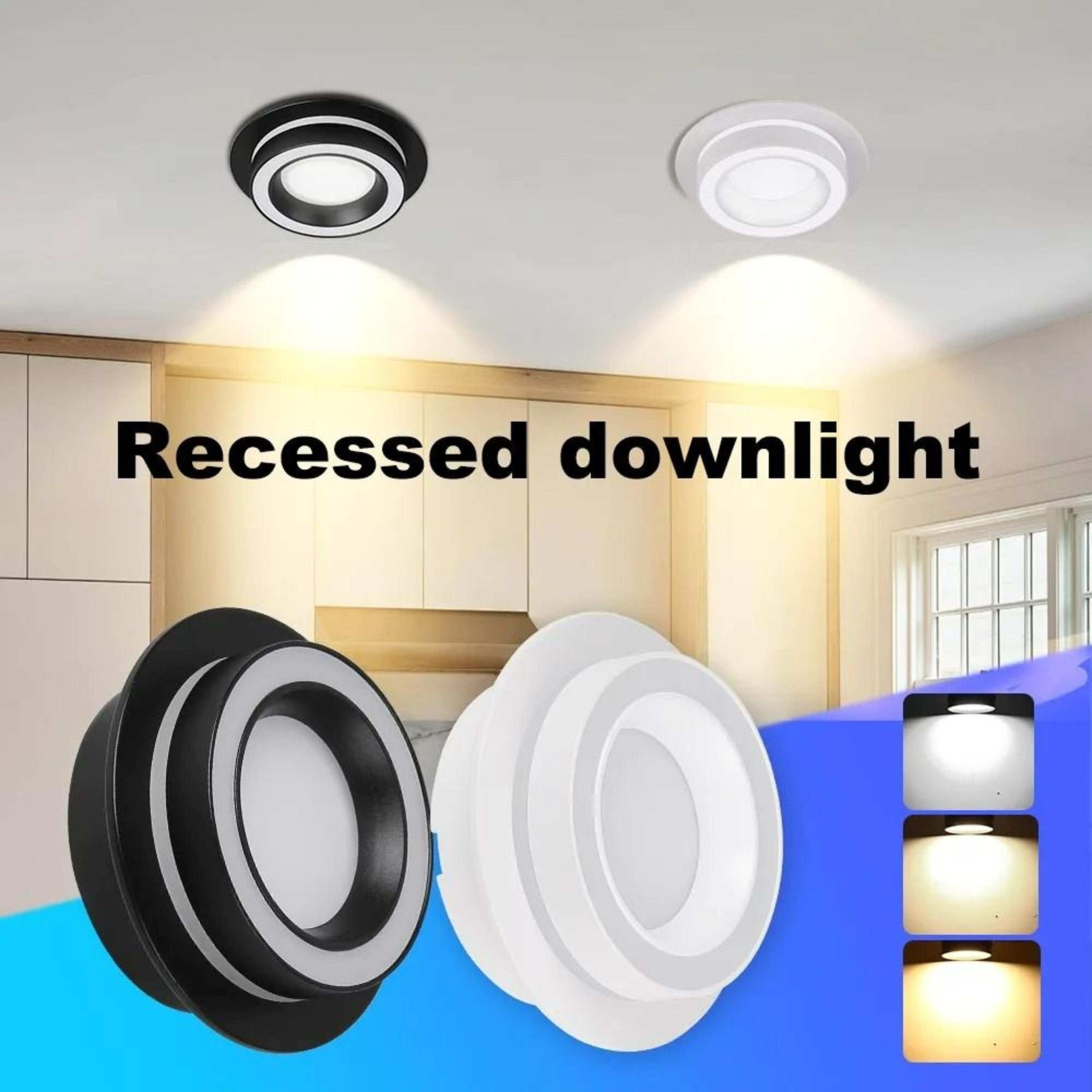 Modern UltraThin Recessed GX53 Ceiling Spotlight Fixture 1