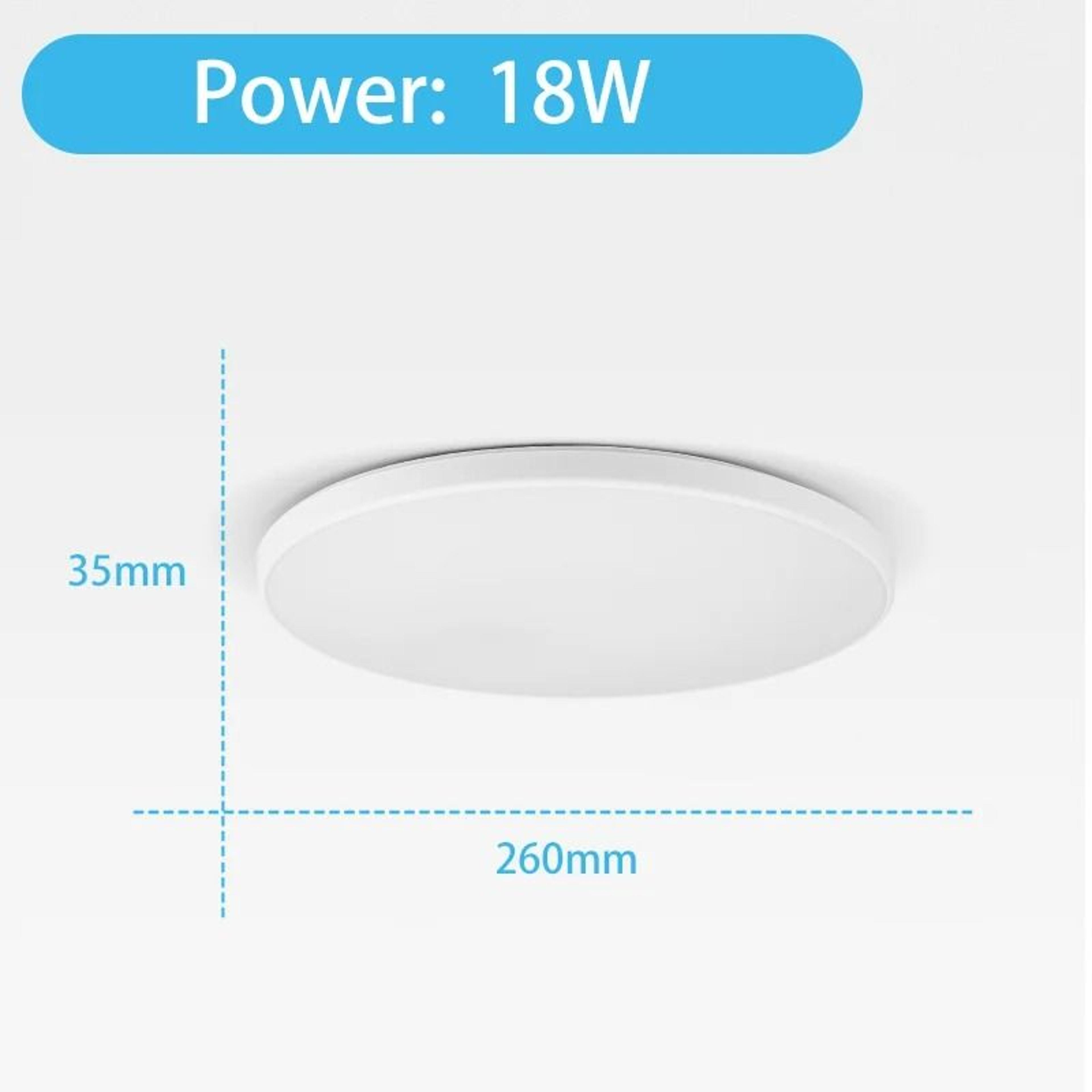 UltraSlim Modern LED Panel Ceiling Light 8