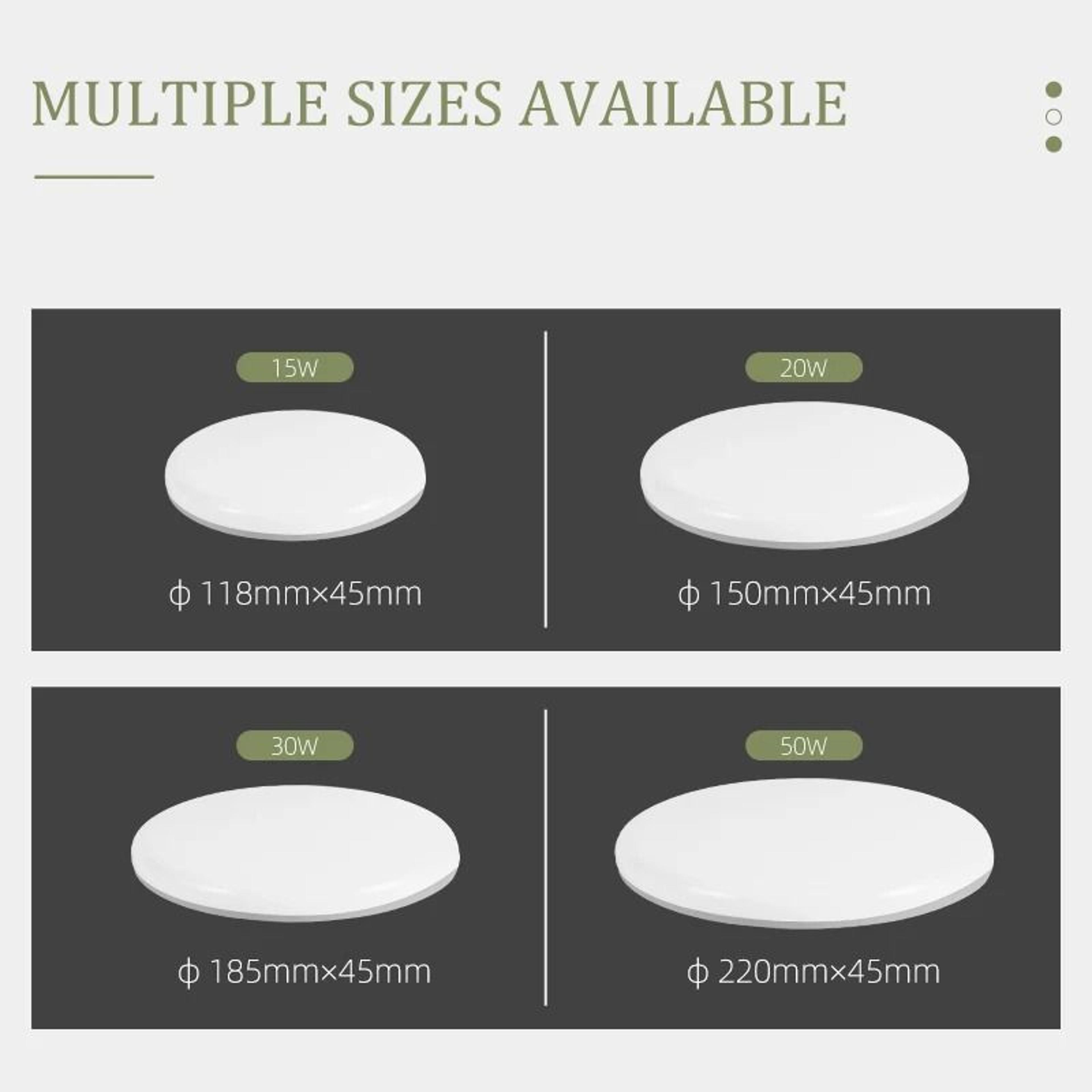 UltraSlim Modern LED Panel Ceiling Light 5