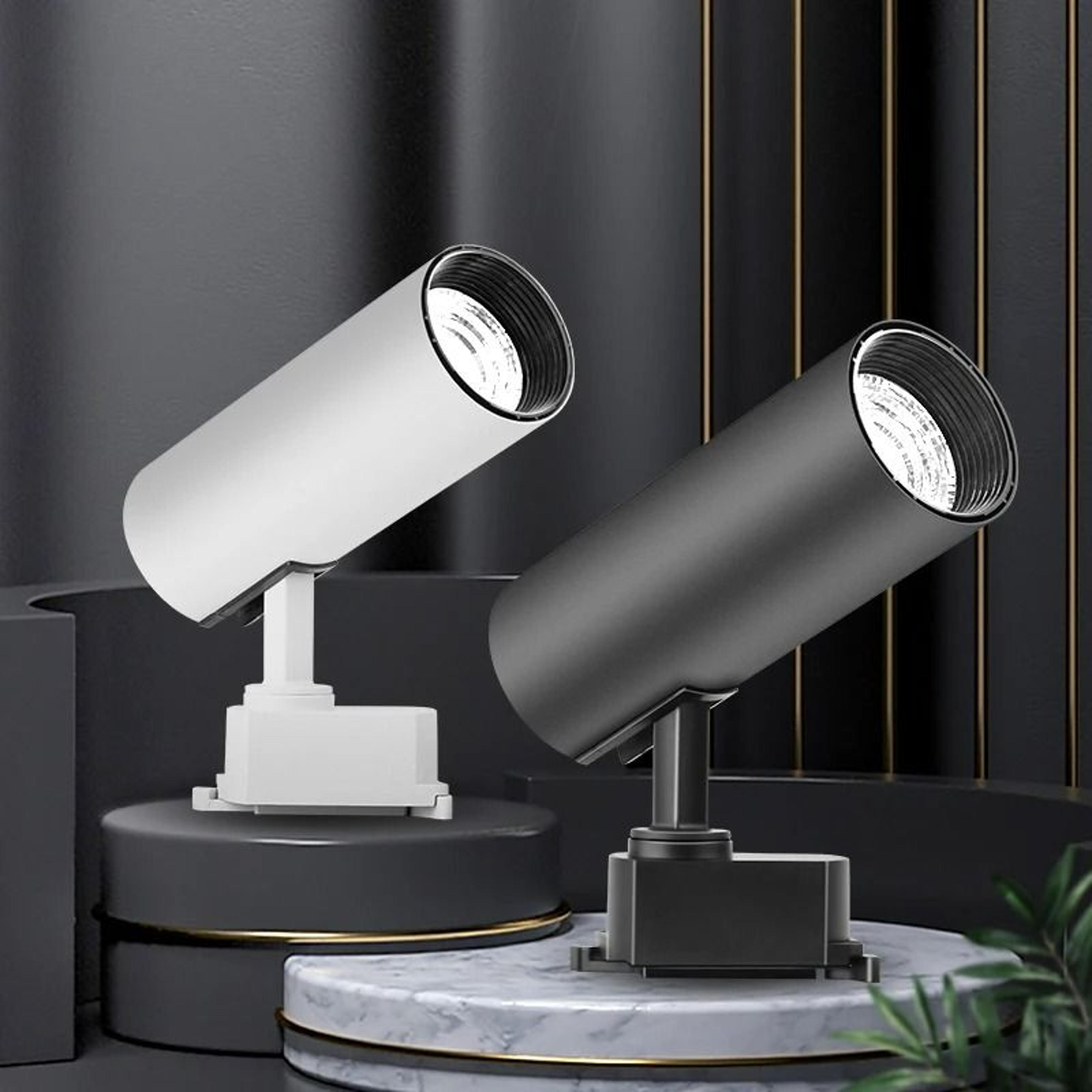 modern adjustable led track lighting rail kit