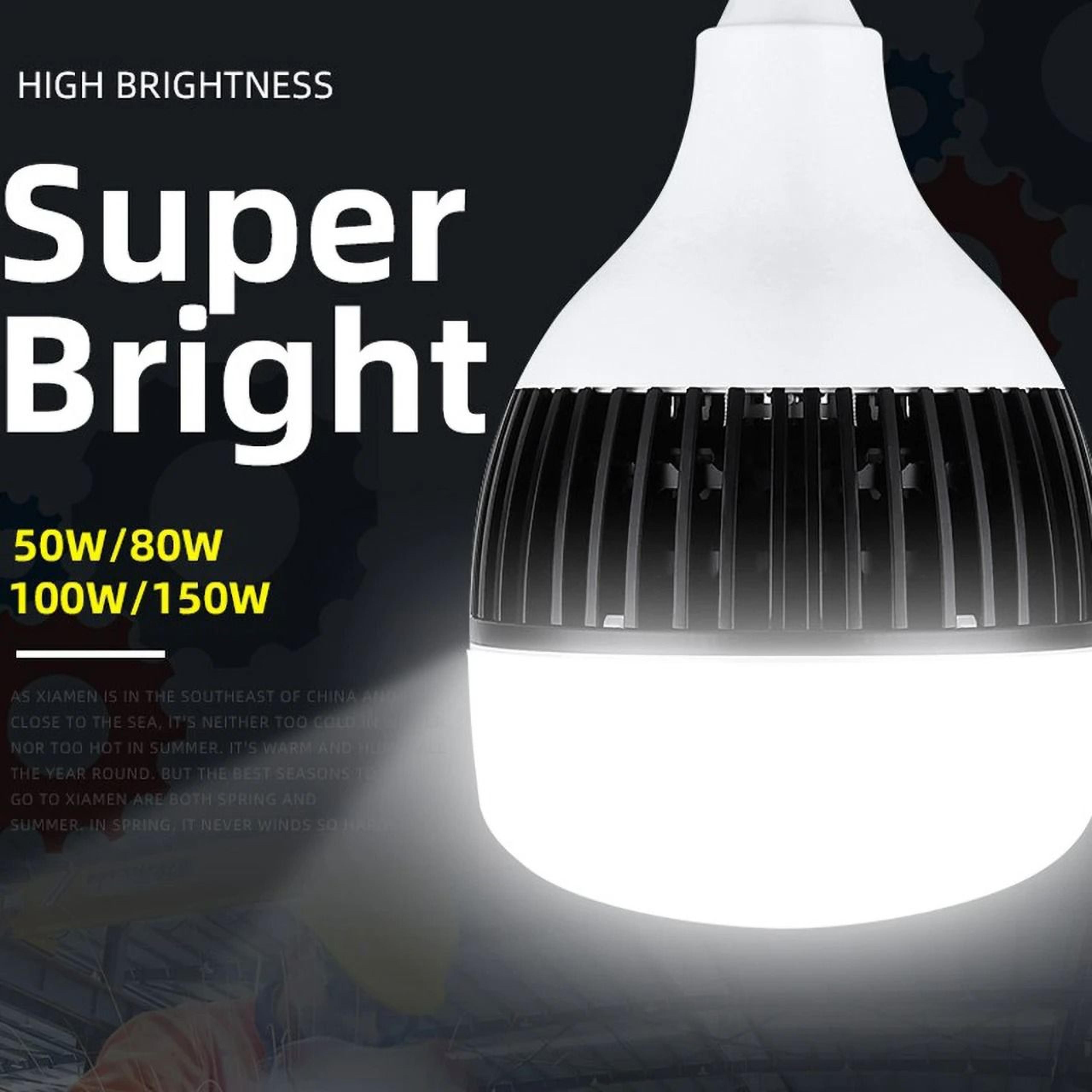 UltraBright HighPower E27 LED Garage  Workshop Bulb 1