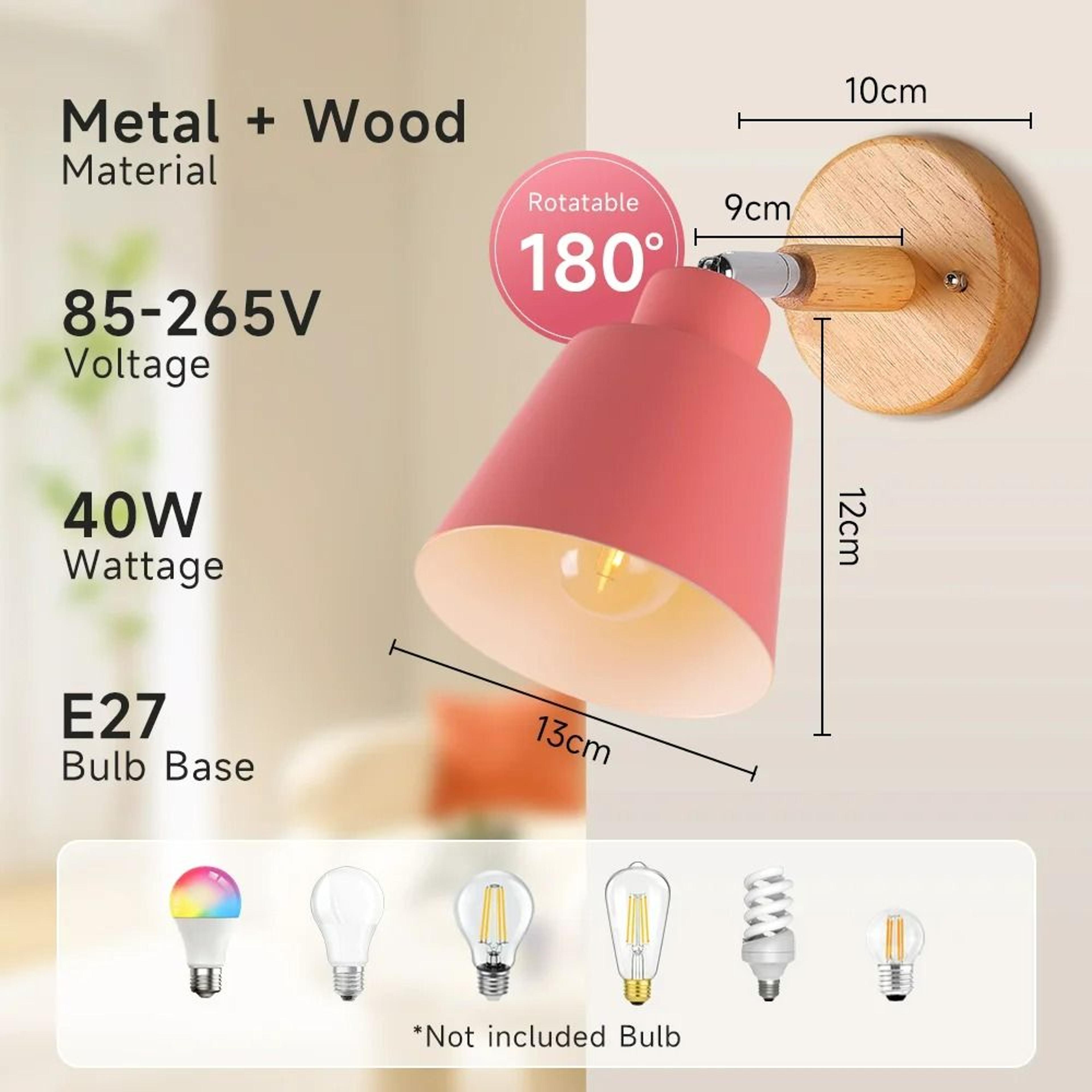 Modern E27 Adjustable Desk  Bedside Reading Lamp 7