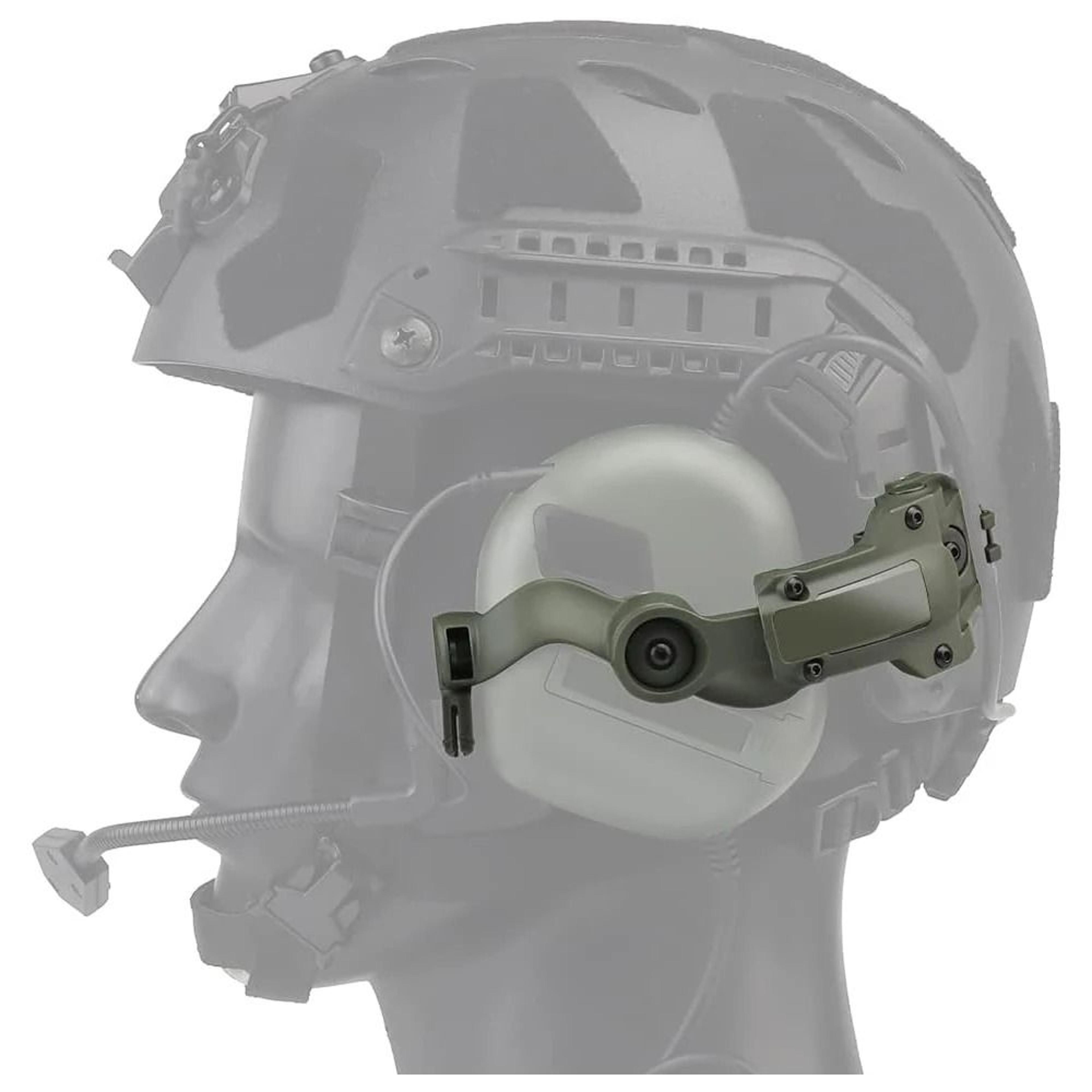 Professional Tactical Electronic Shooting Earmuffs  ARC Rail Headset 2