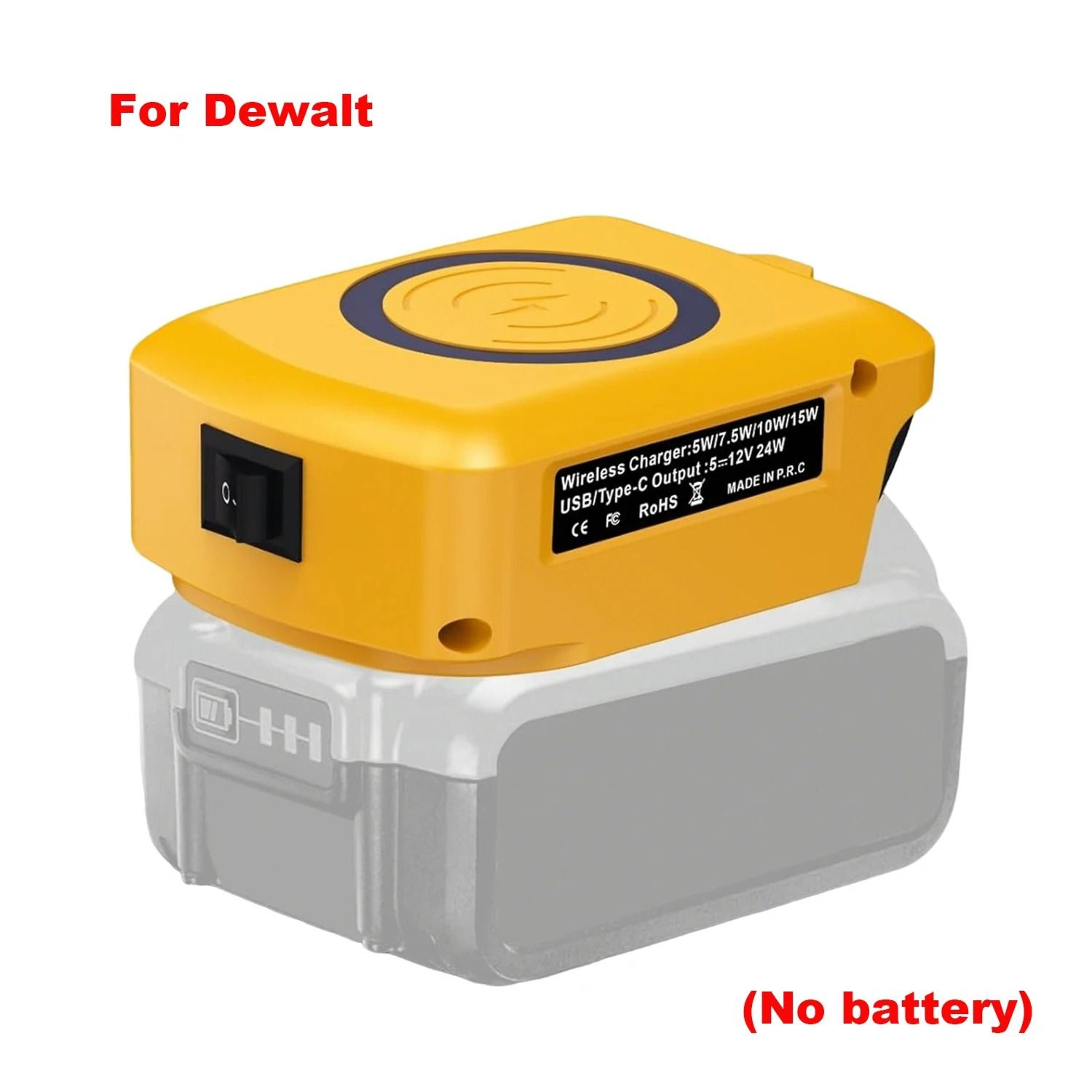 MultiPlatform Wireless Phone Charger  Power Bank Adapter For 18V20V Lithium Batteries 6