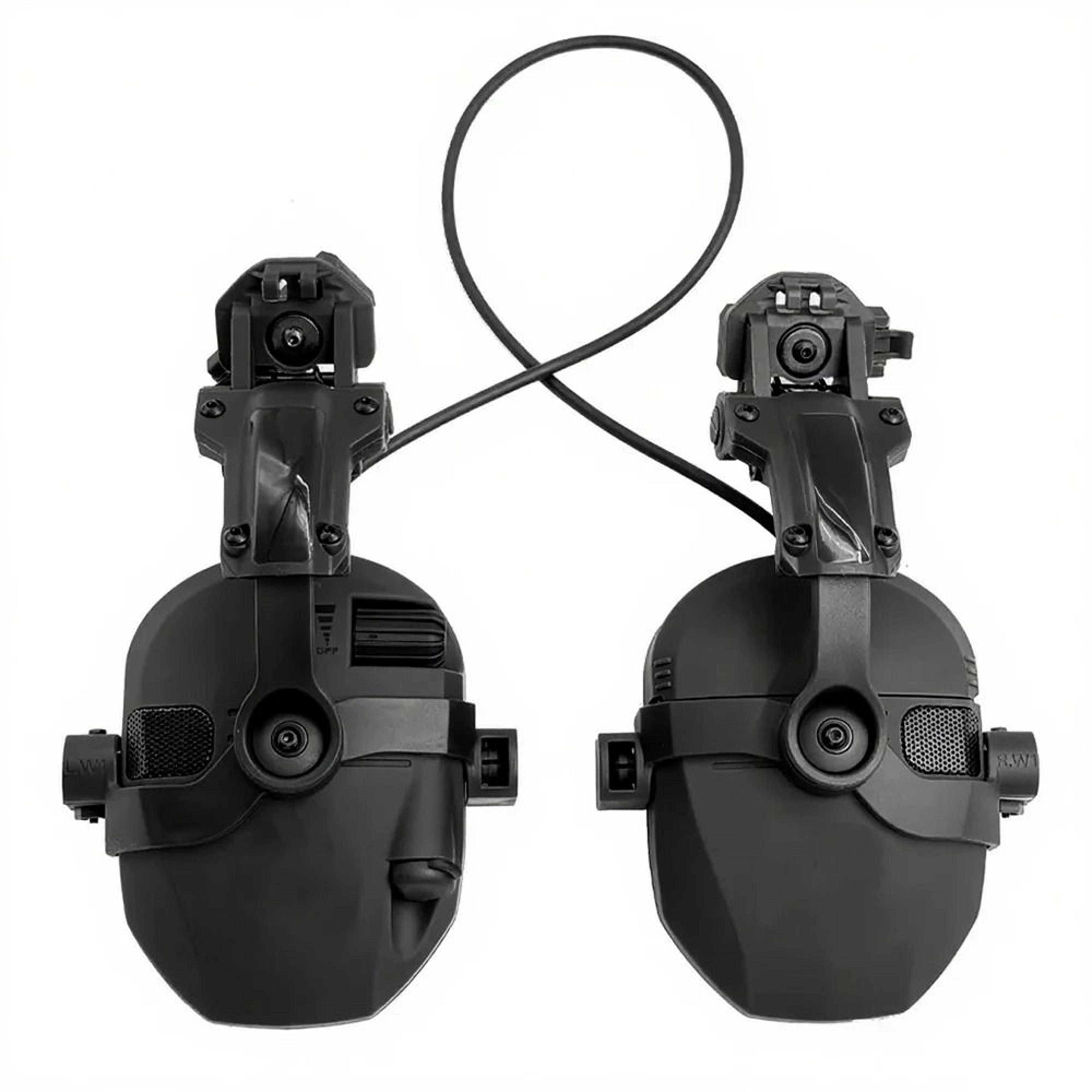 Tactical HelmetMounted Active Electronic Shooting Earmuffs 9