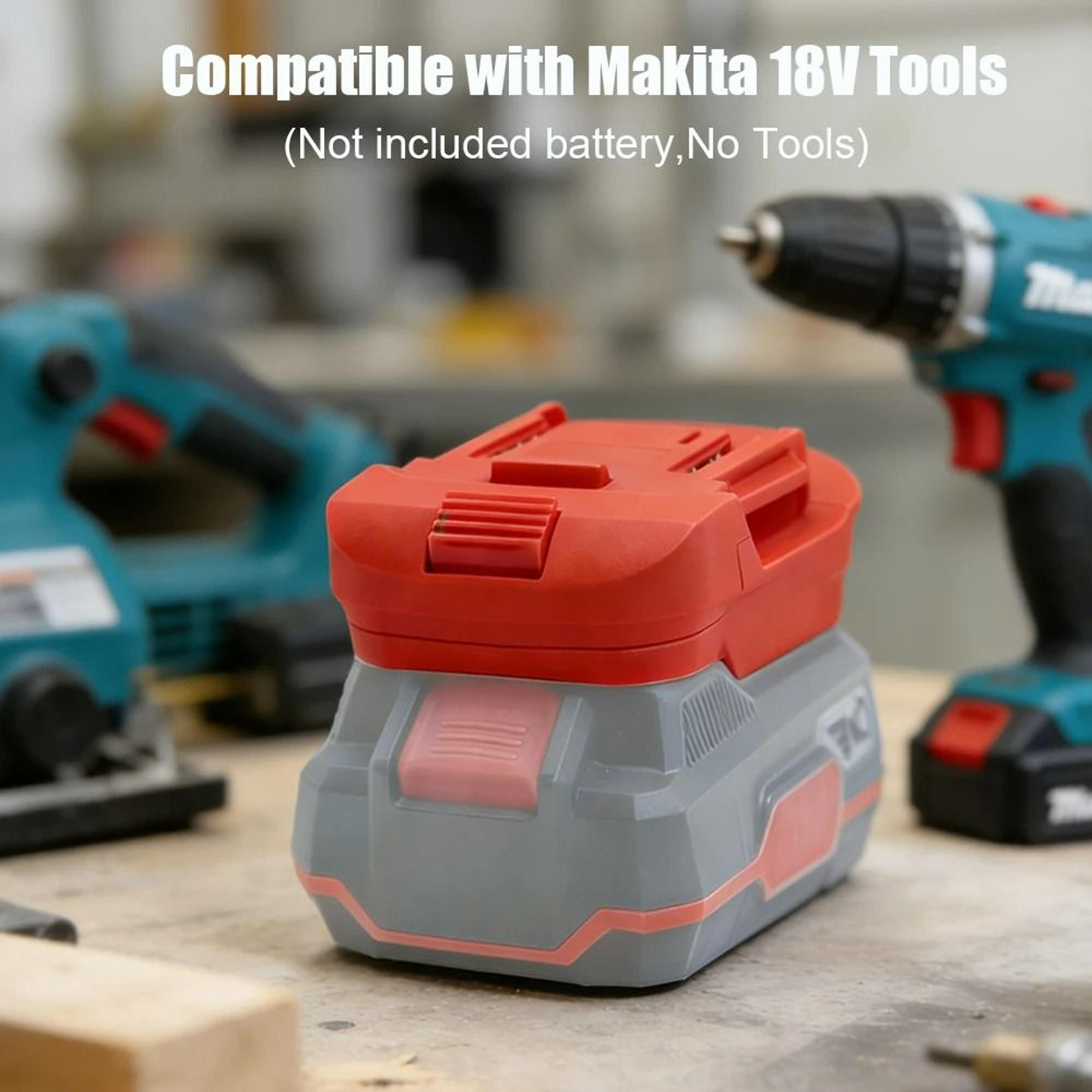 Battery Adapter Converter Parkside X20V Battery To Makita 18V Cordless Power Tools 5