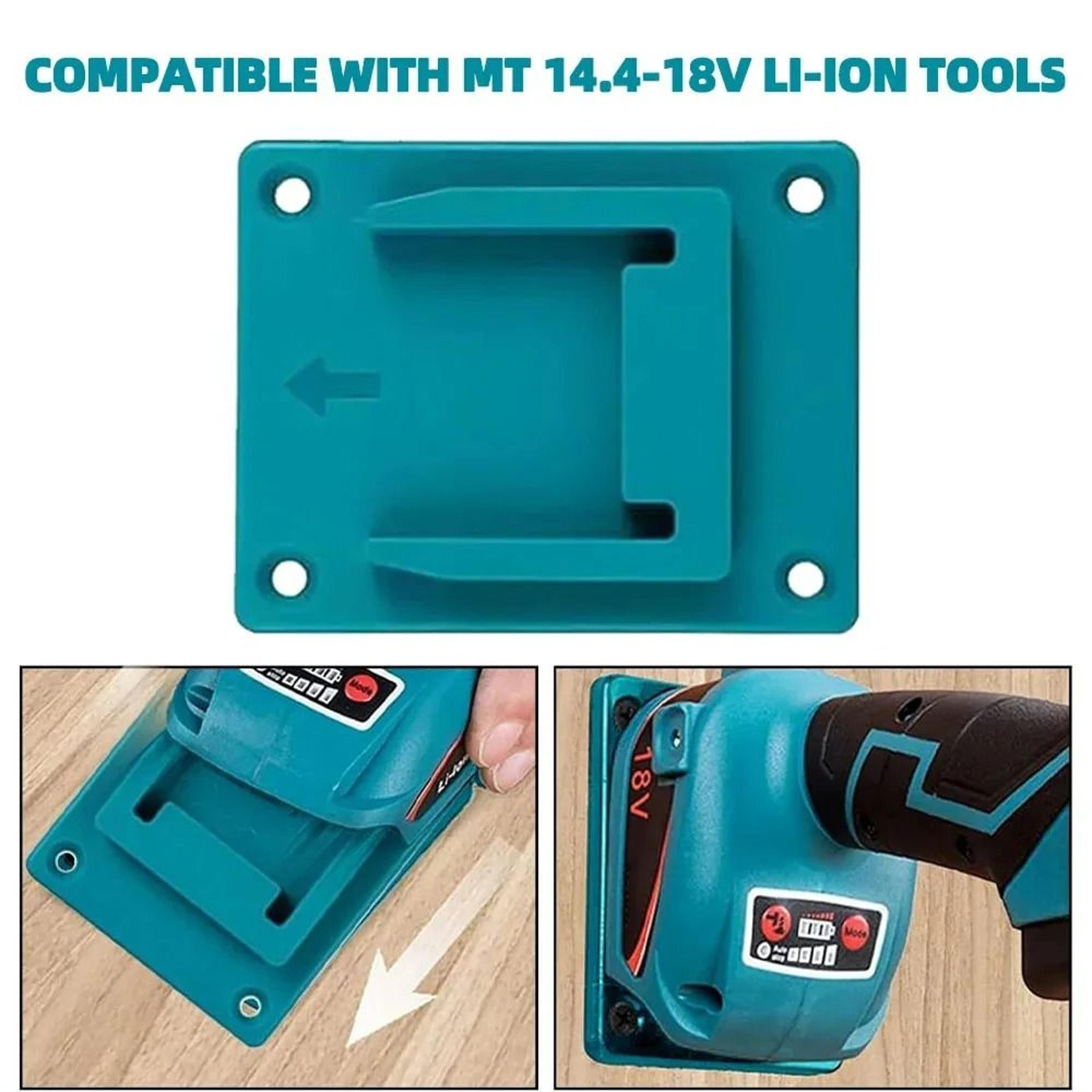 5Pack HeavyDuty Cordless Tool Mounts  Wall Storage Brackets For 18V Tools 3