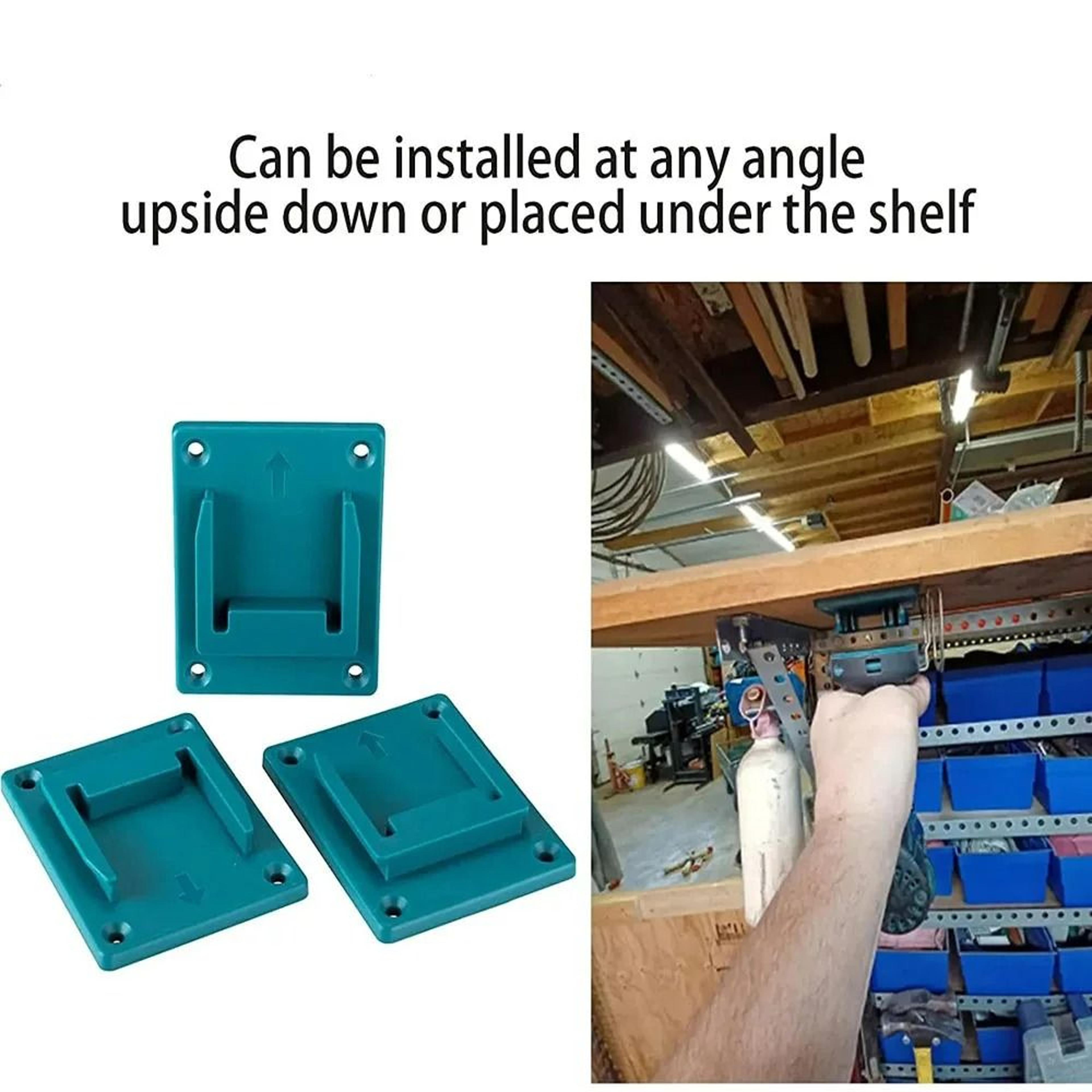 5Pack HeavyDuty Cordless Tool Mounts  Wall Storage Brackets For 18V Tools 2