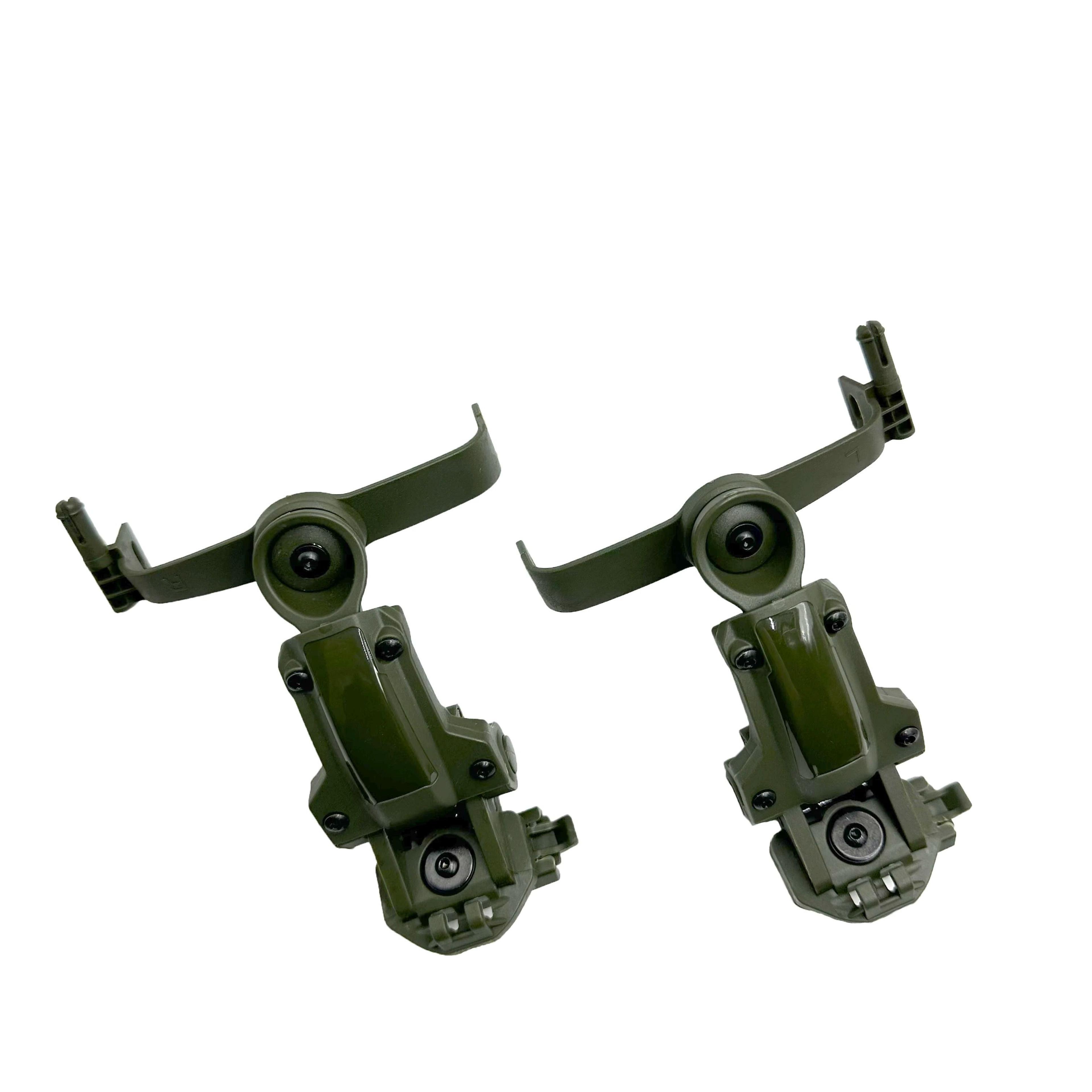 Tactical Helmet Rail Adapter  Headset Suspension Mount For ARC  MLOK Rails 4