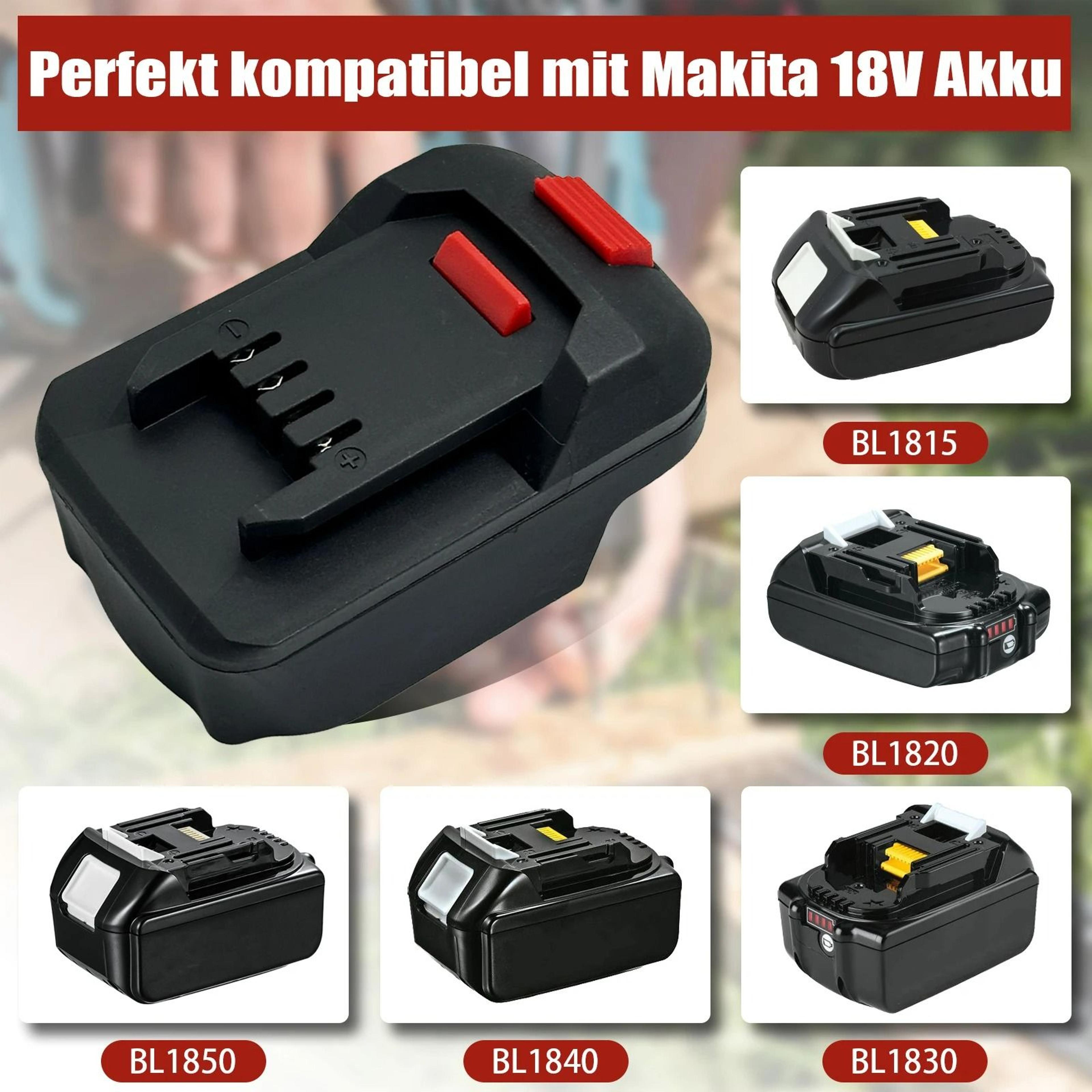Battery Adapter Converter For 20V Lithium Batteries To 18V Cordless Power Tools 4