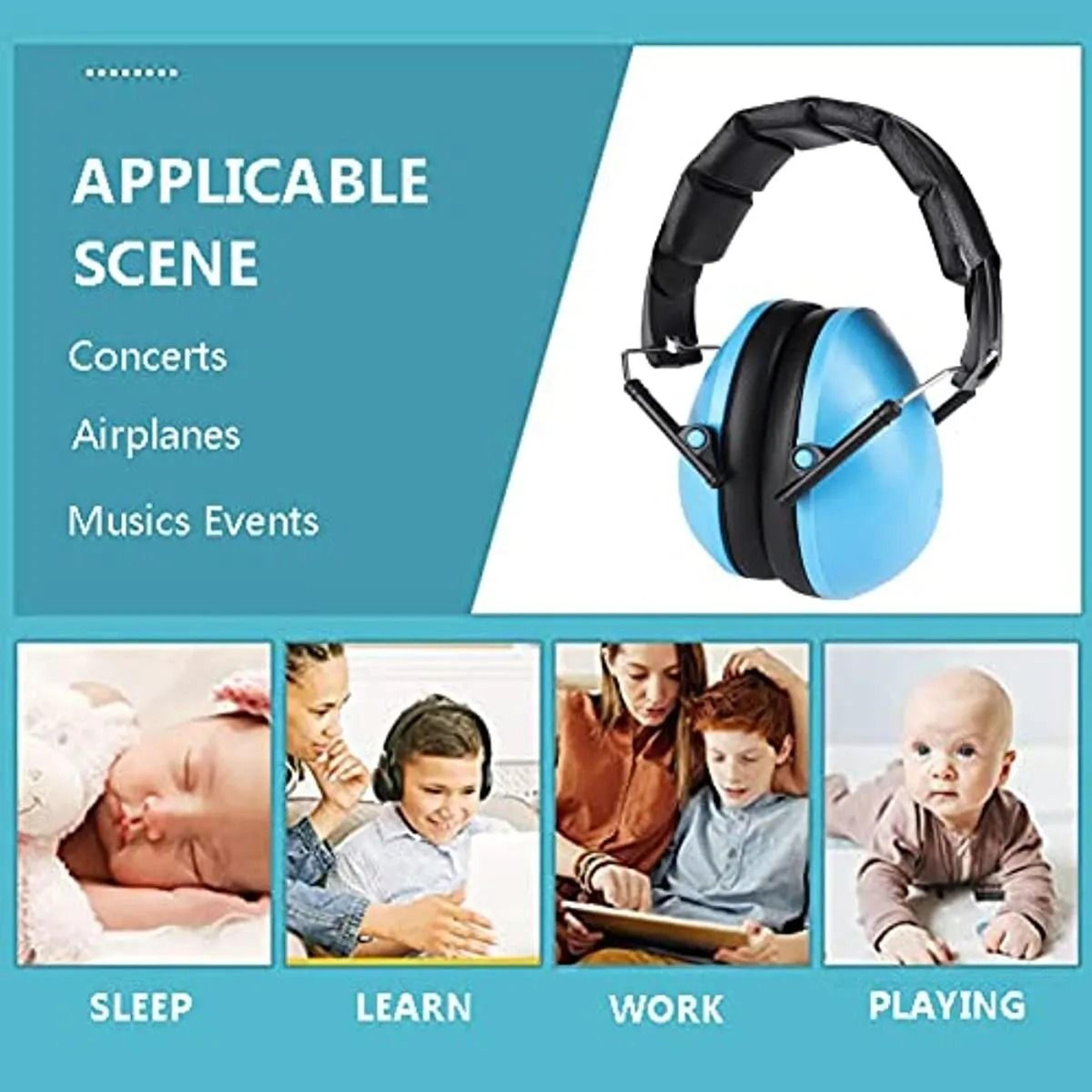 Adjustable Kids  Baby Noise Reduction Safety Earmuffs 1