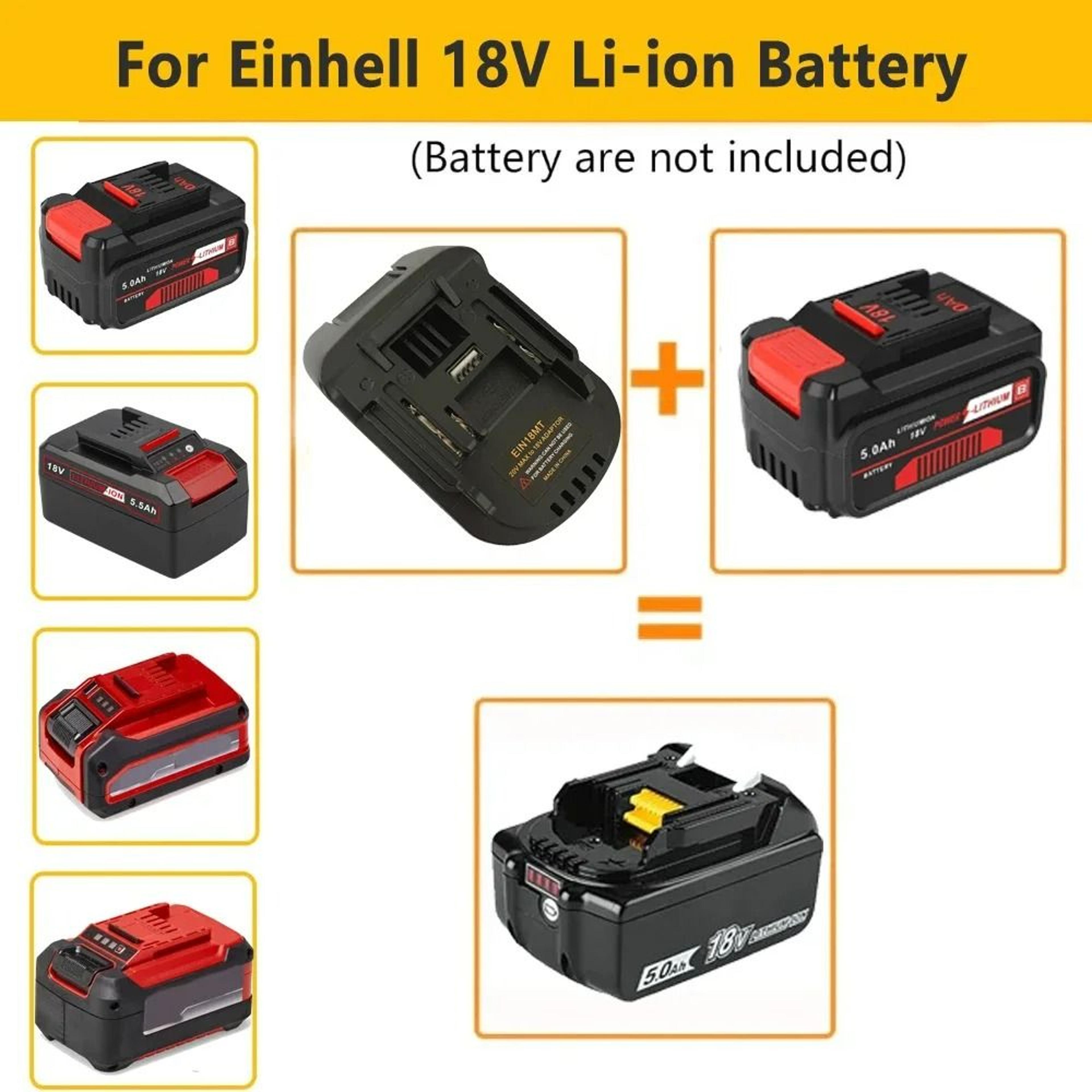 Battery Adapter Converter For 18V Lithium Batteries To 18V Cordless Power Tools 4