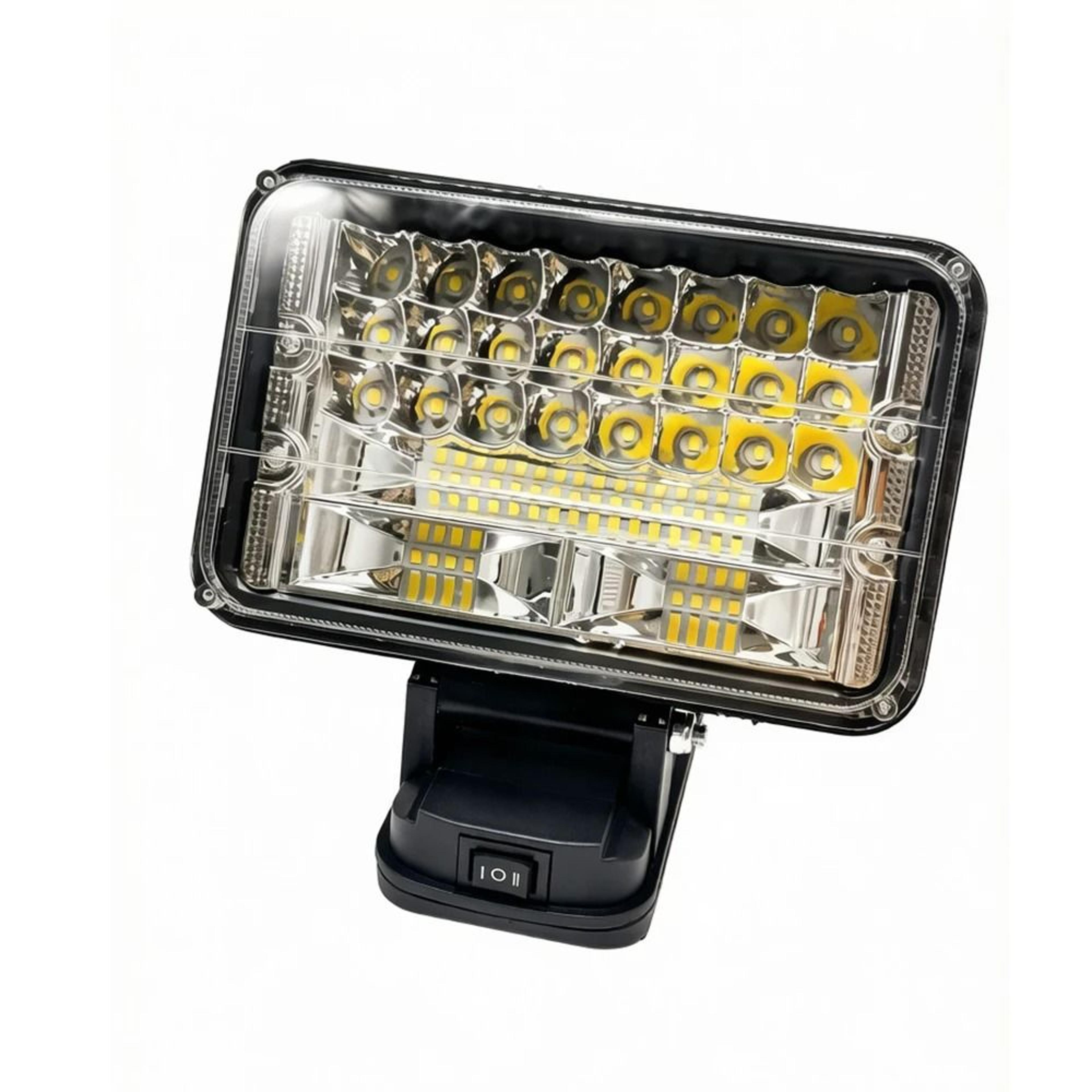Cordless LED Work Light  Portable Emergency Flood Lamp For 20V Lithium Battery 8