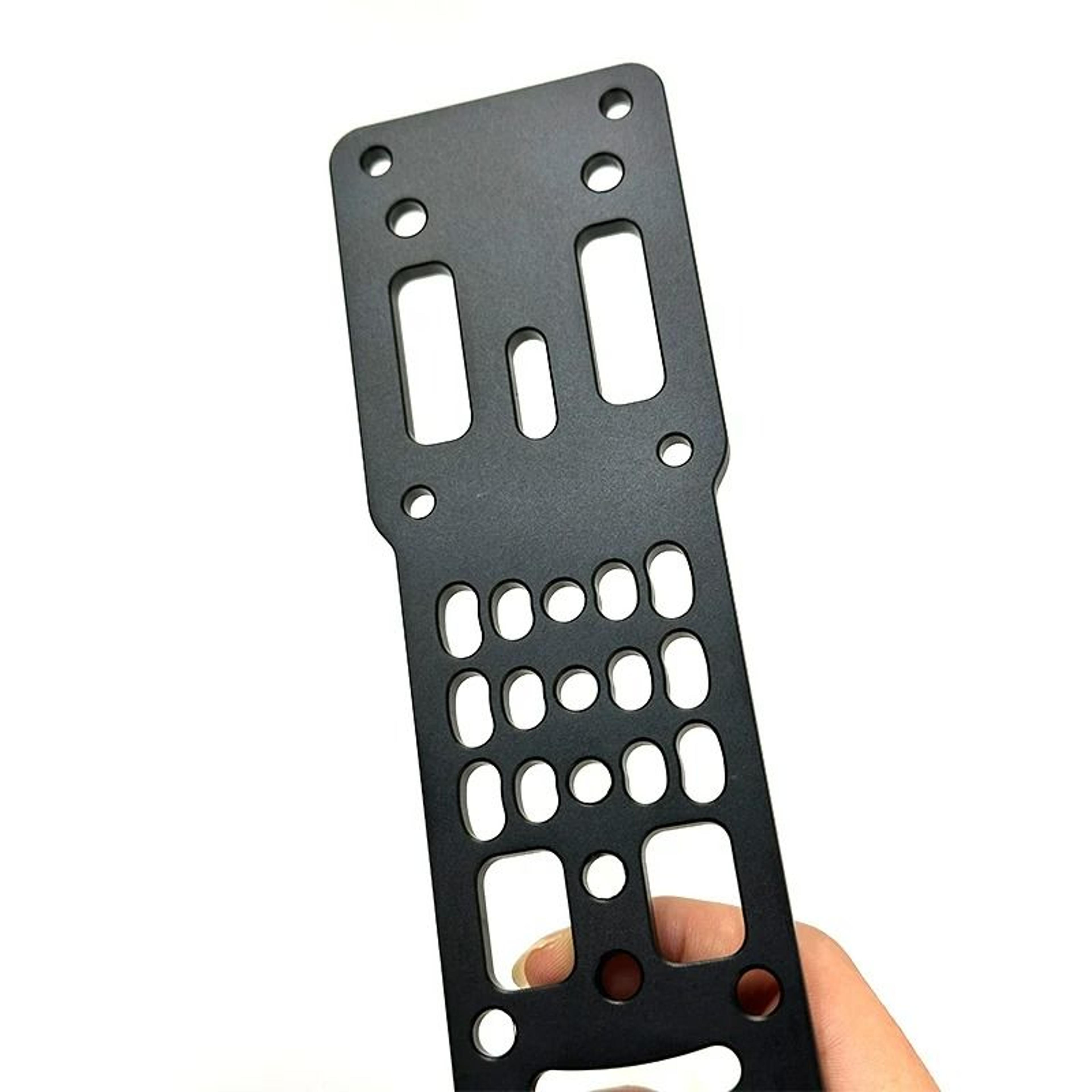 Tactical CNC Aluminum Holster Adapter Base  Modular QuickDraw Rig Plate 2