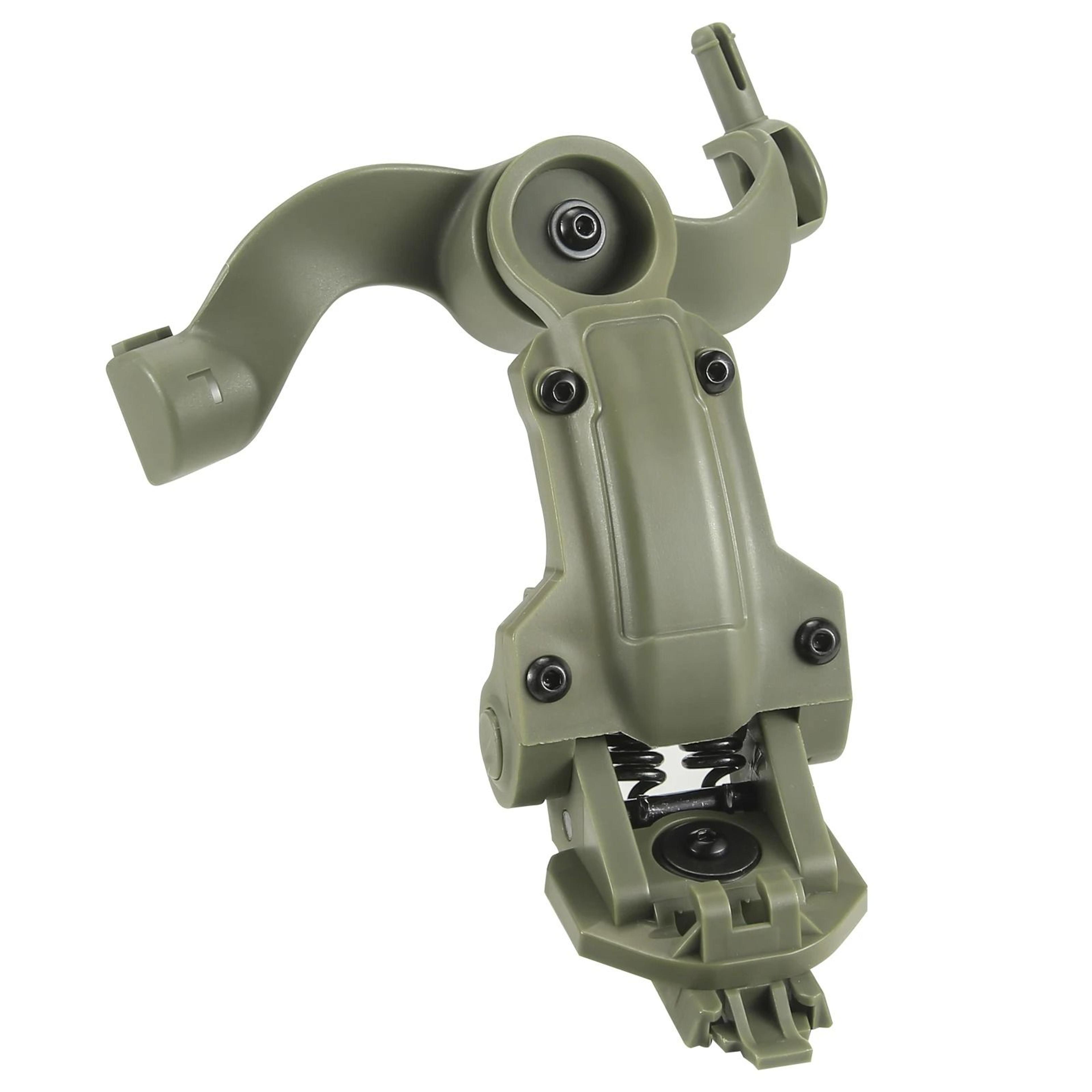 Tactical Helmet Rail Mount Adapter  360Degree Headset Suspension Brackets 2