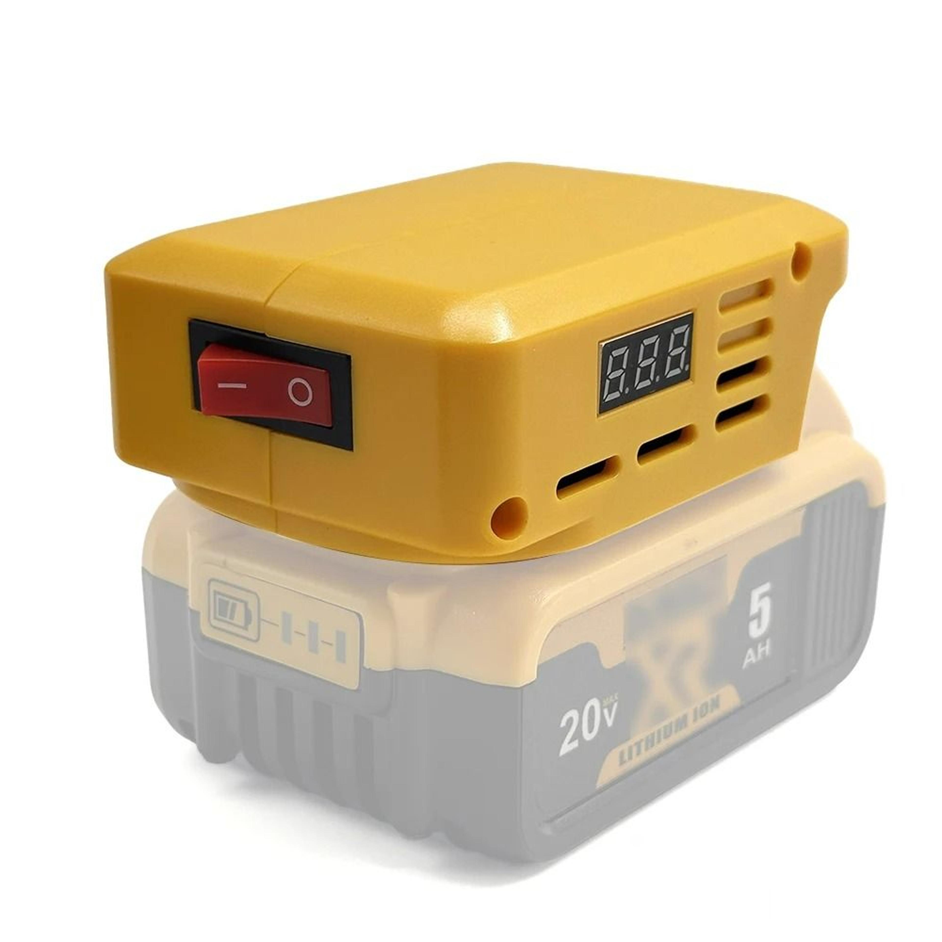 MultiPlatform Bidirectional FastCharging Power Converter With Digital Display For 18V20V Lithium Ba 1
