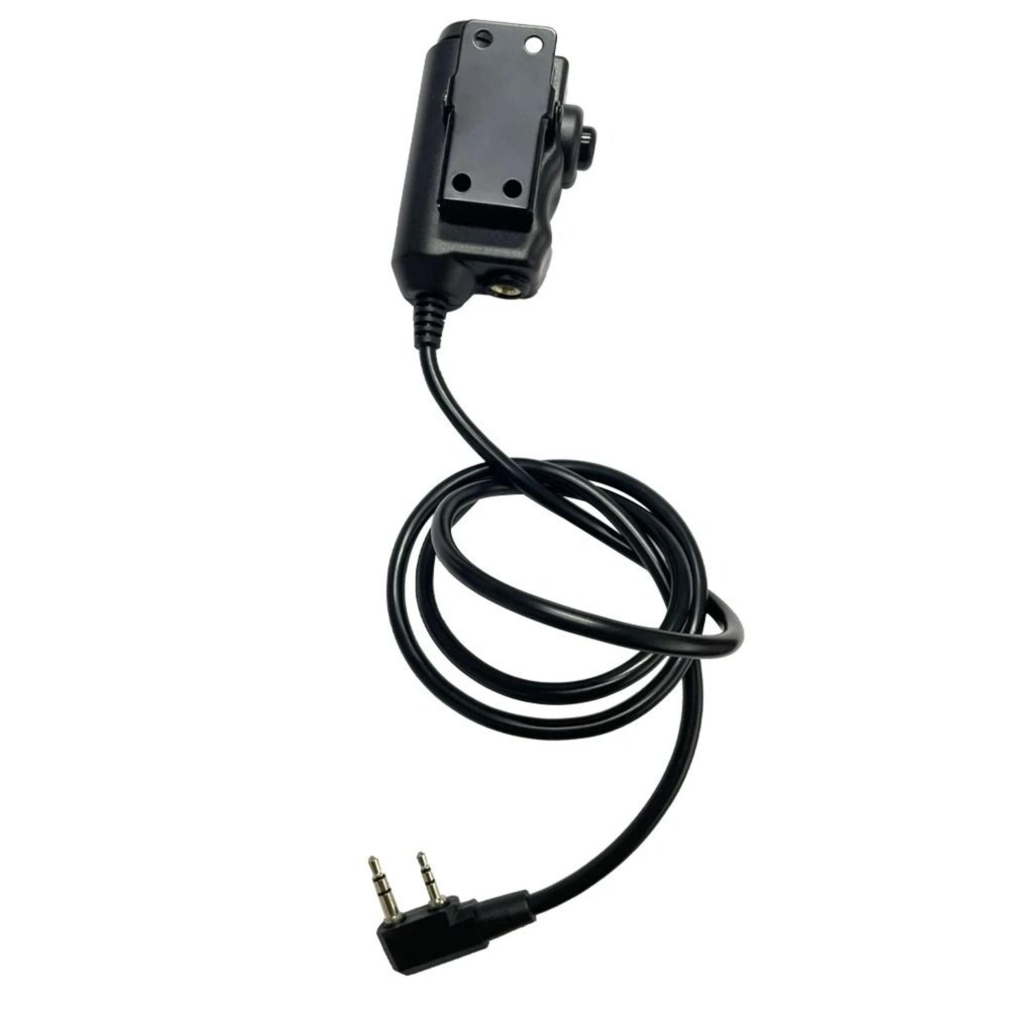 Tactical PushtoTalk Communication Adapter Module With 4Pin Military Plug 3