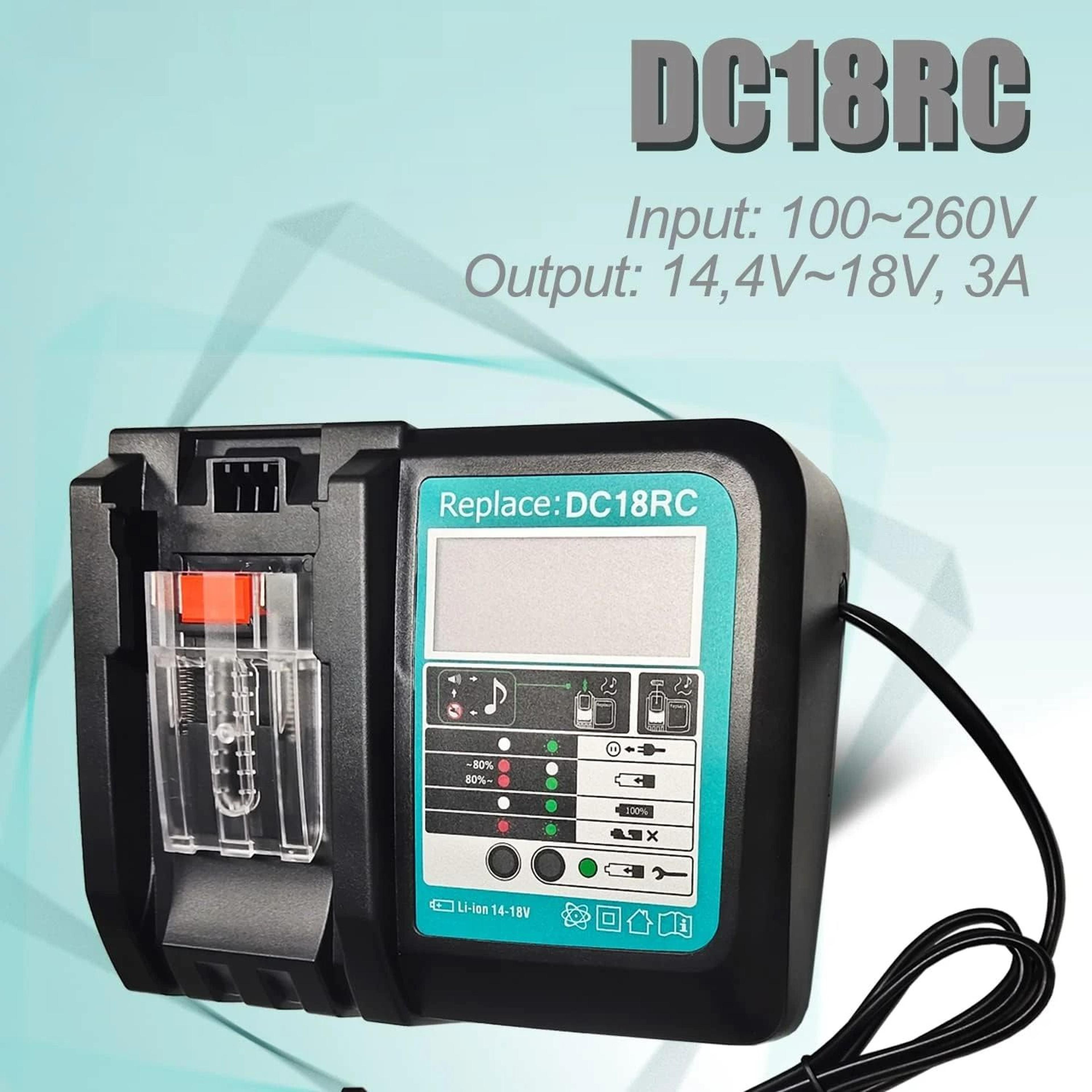 Fast 3A Intelligent Replacement Battery Charger For 144V18V LithiumIon Power Tool Batteries 5