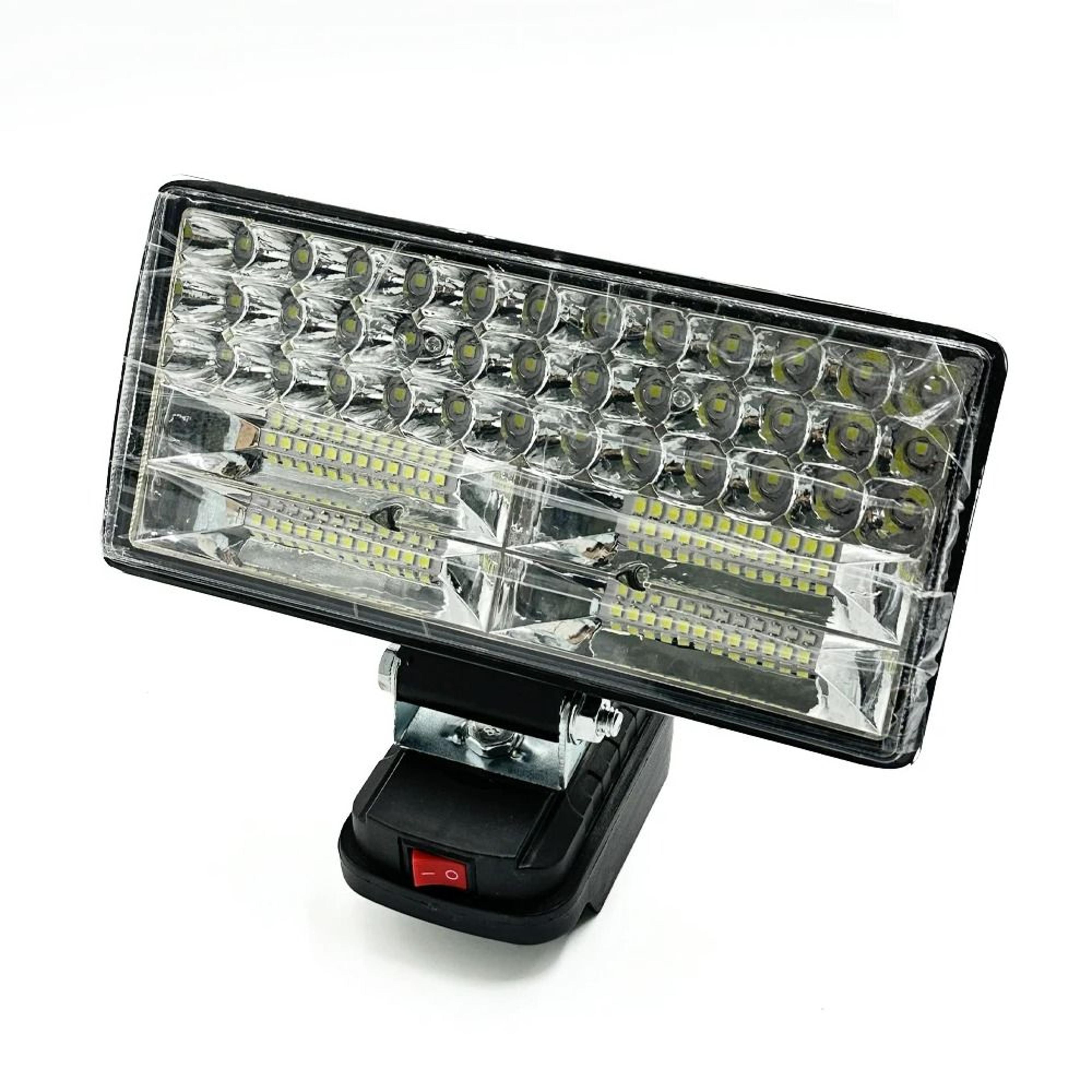 8-inch high-output cordless led work light & emergency flood lamp for 18v lithium batteries