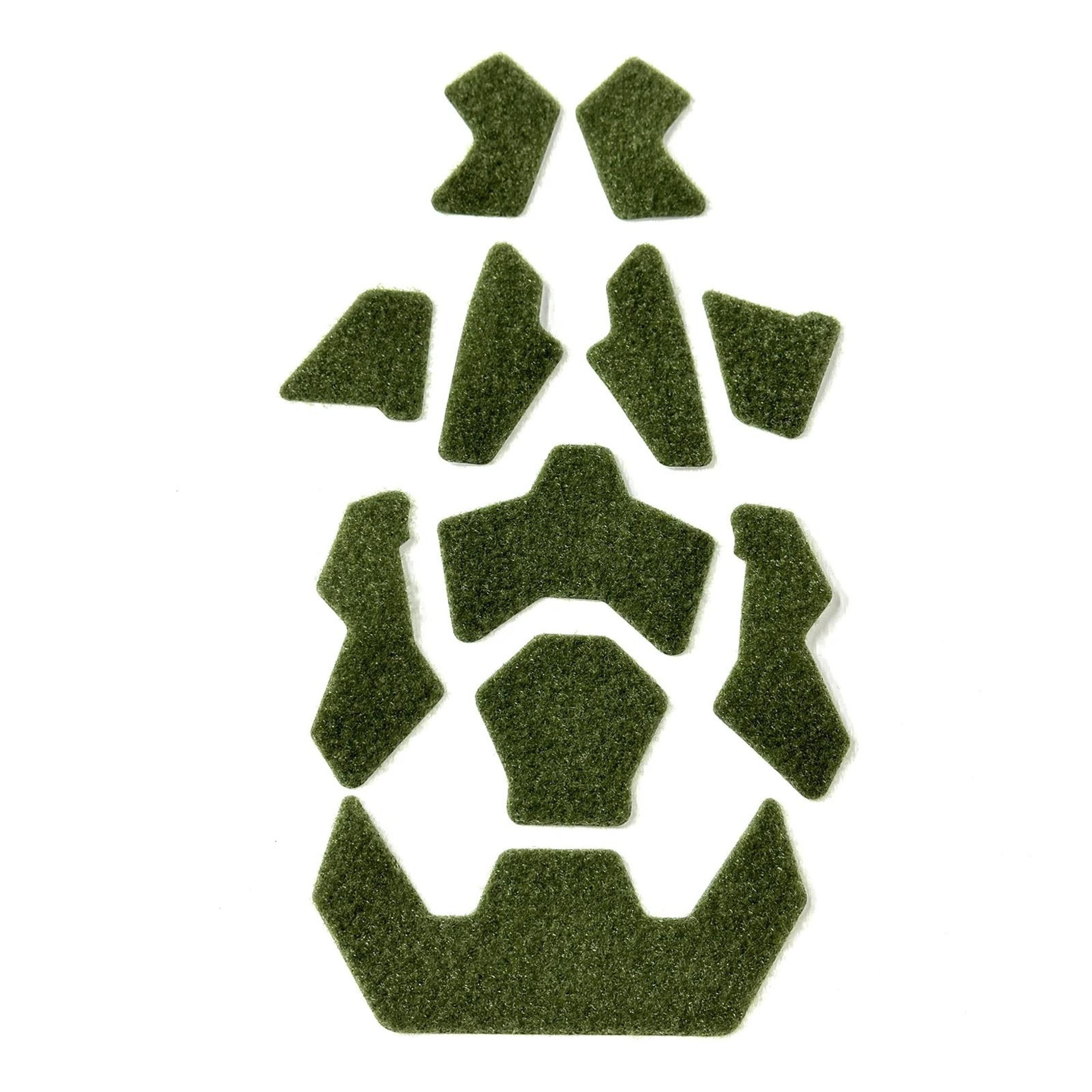 Universal Exterior Tactical Helmet HookandLoop Sticker Kit For FAST Helmets 8