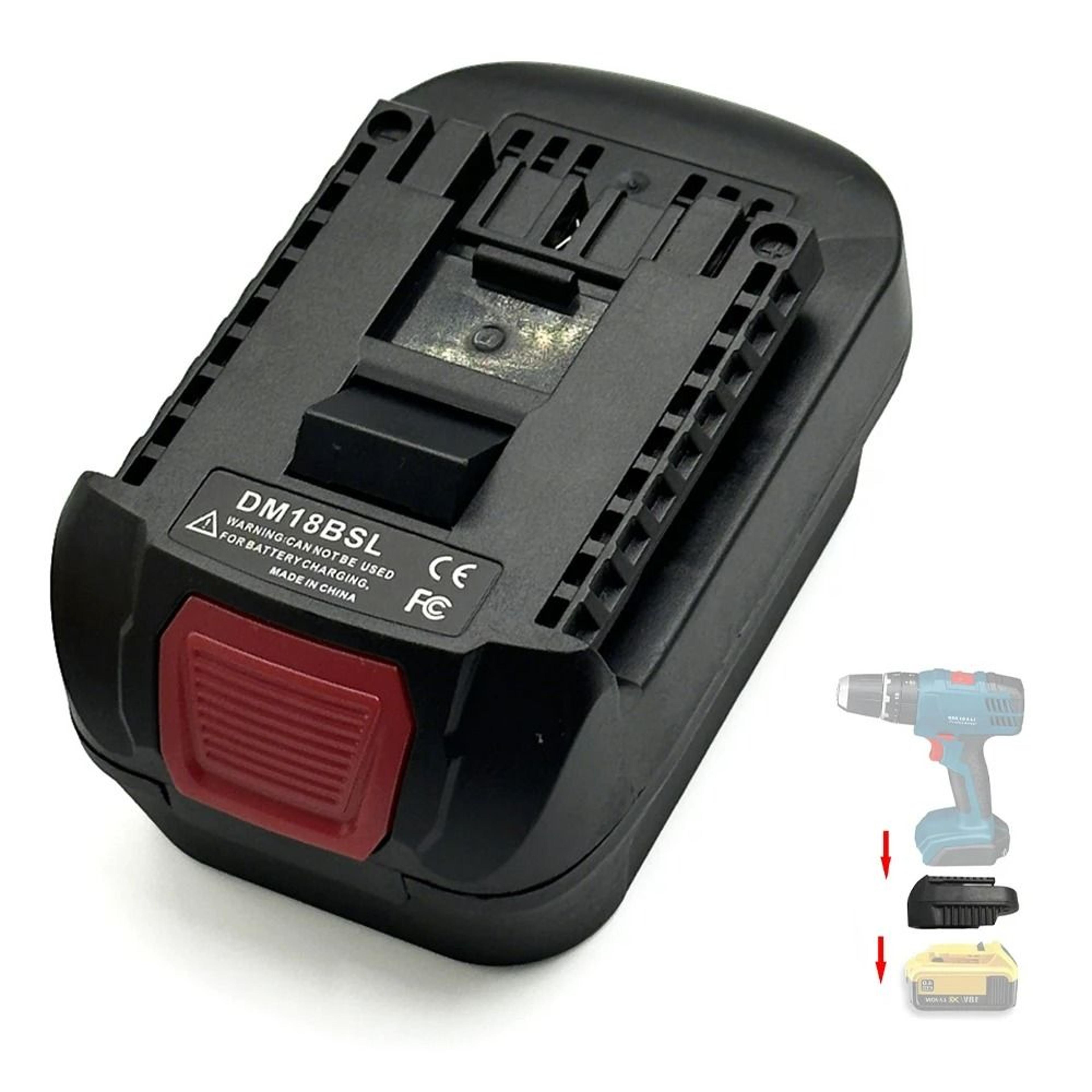 cross-platform battery converter adapter for 18v-20v lithium batteries to 18v cordless tools