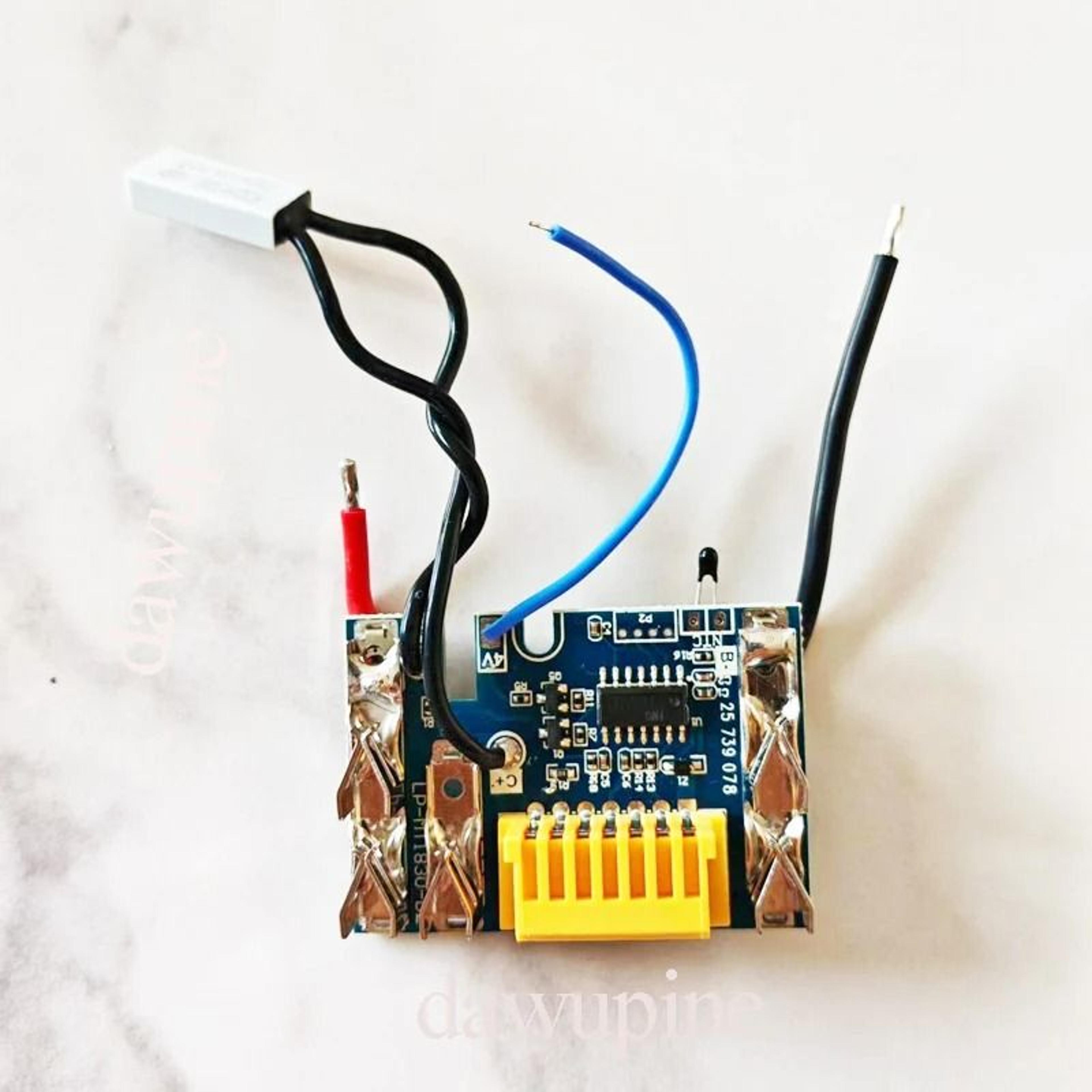 replacement bms pcb protection circuit board for 18v lithium-ion power tool batteries
