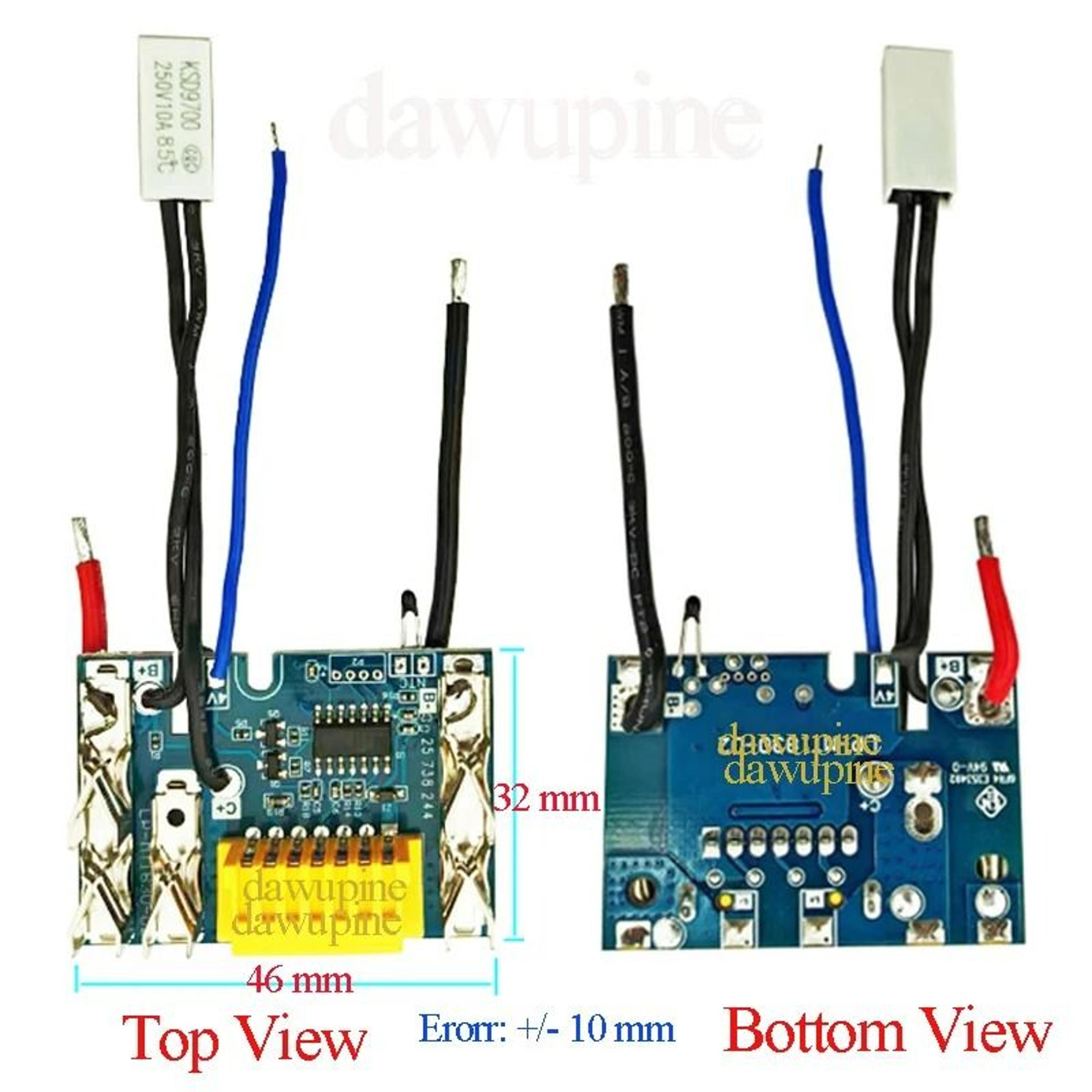 Replacement BMS PCB Protection Circuit Board For 18V LithiumIon Power Tool Batteries 4