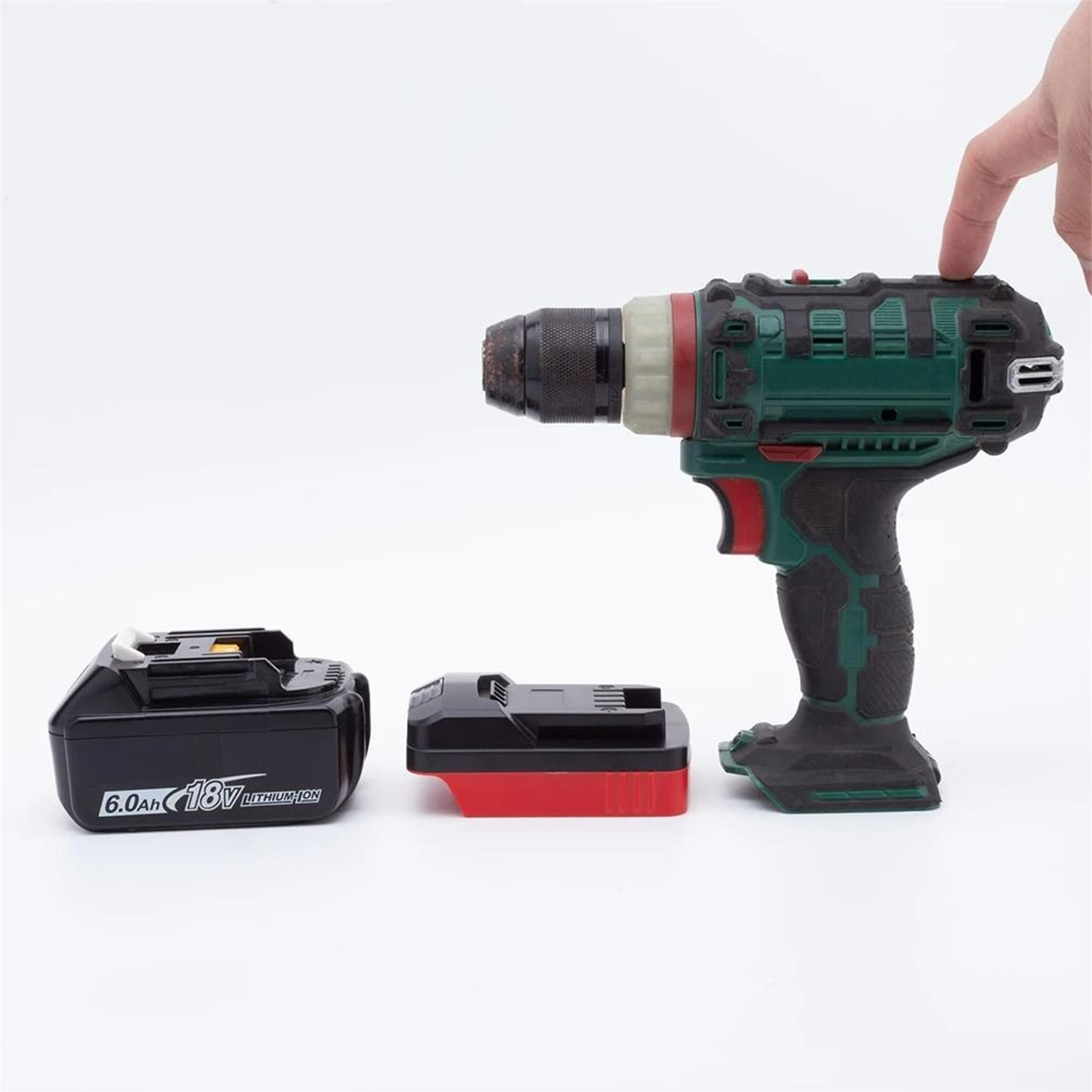 CrossPlatform Battery Converter Adapter 18V Lithium Batteries To 20V Cordless Tools 5