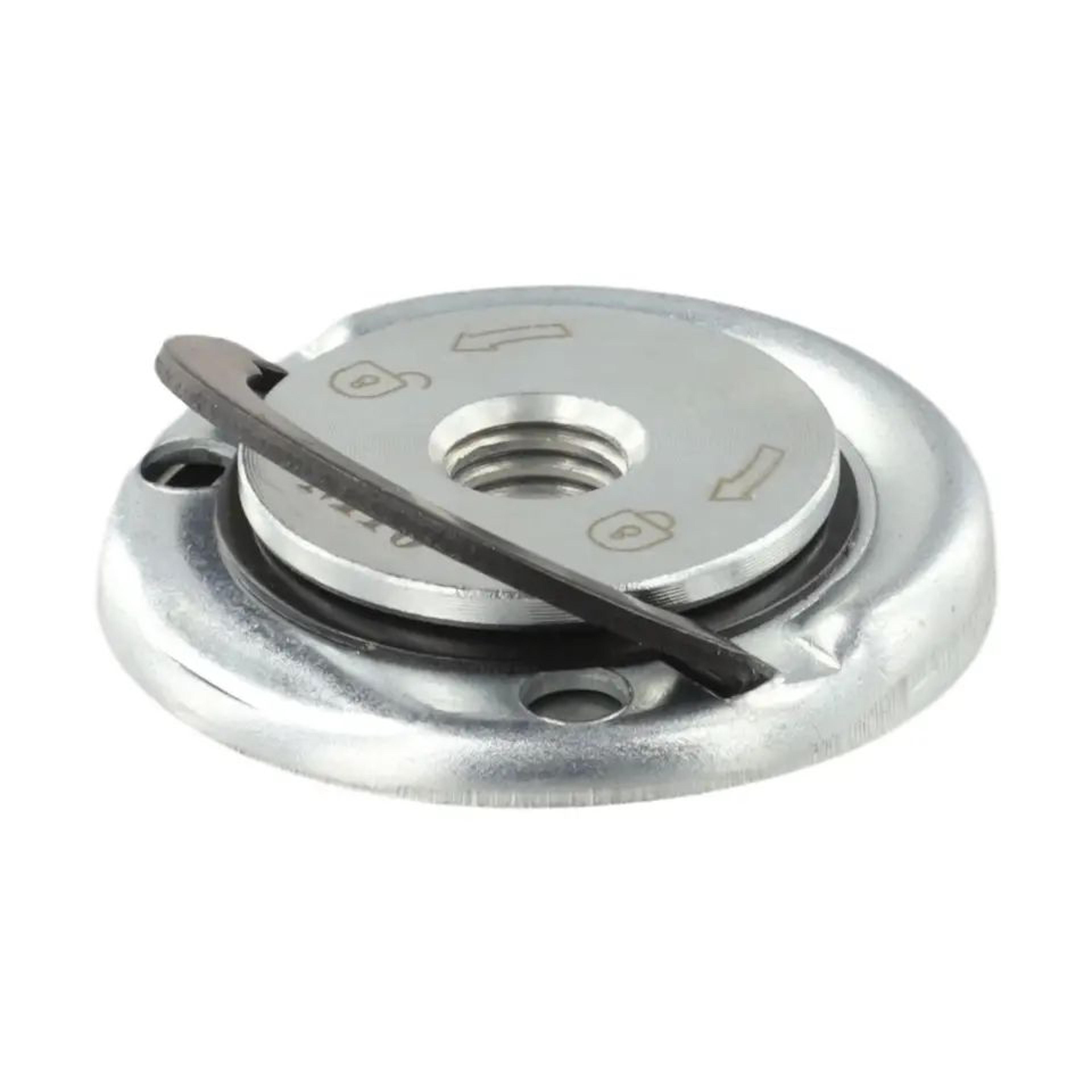 M10 Thread QuickRelease SelfLocking Angle Grinder Flange Nut  Clamp Plate 5