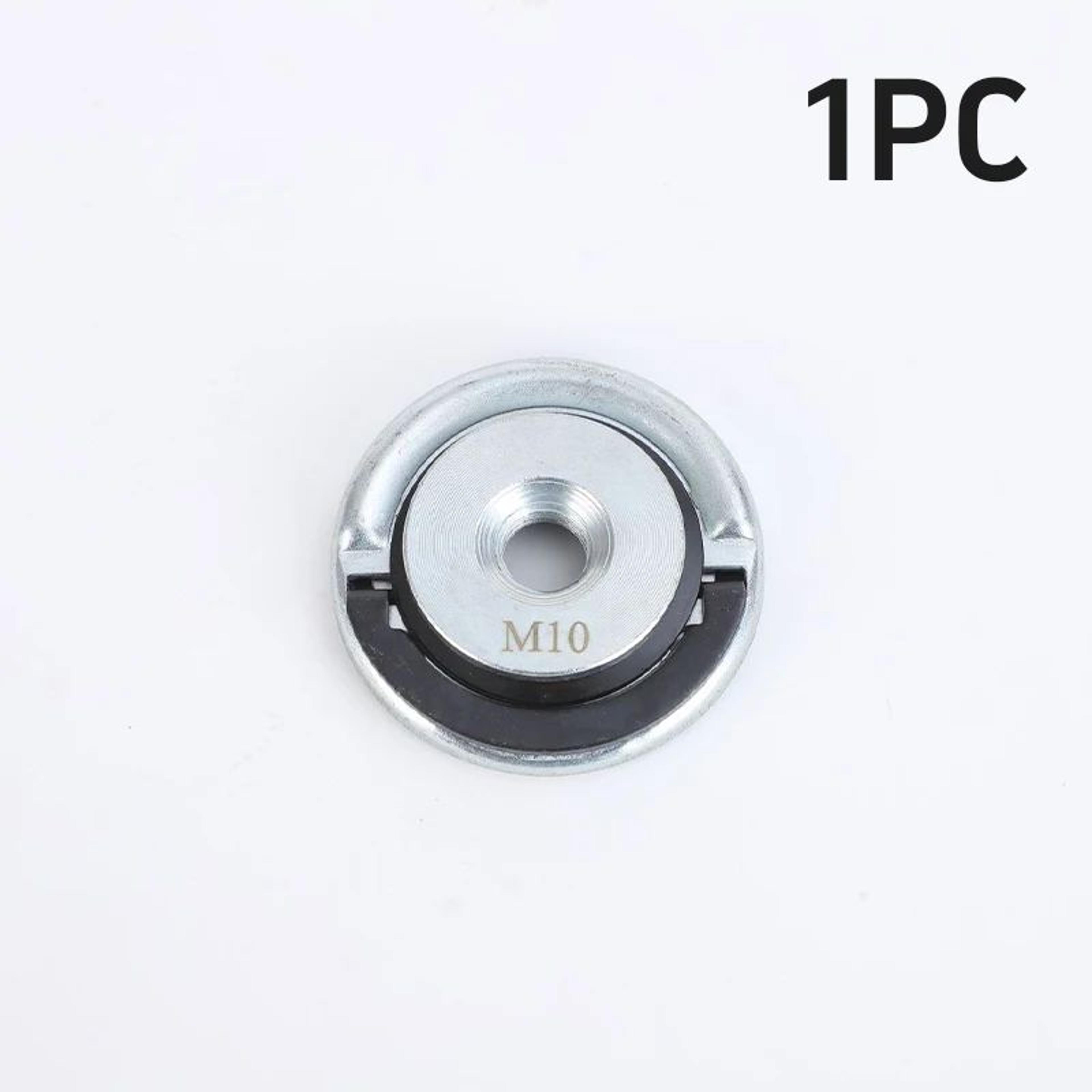 M10 Thread QuickRelease SelfLocking Angle Grinder Flange Nut  Clamp Plate 4