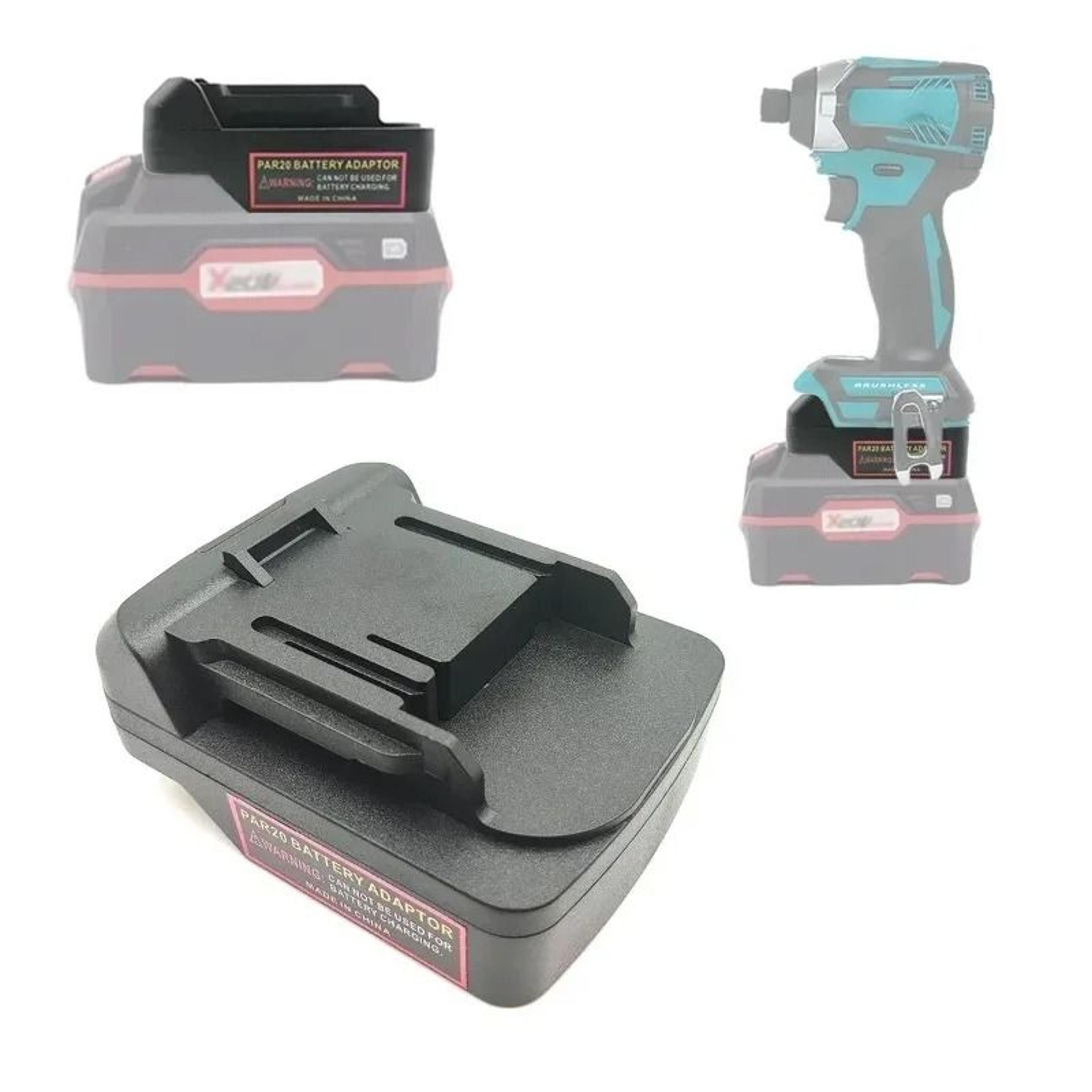cross battery converter adapter for 20v lithium batteries to 18v cordless tools
