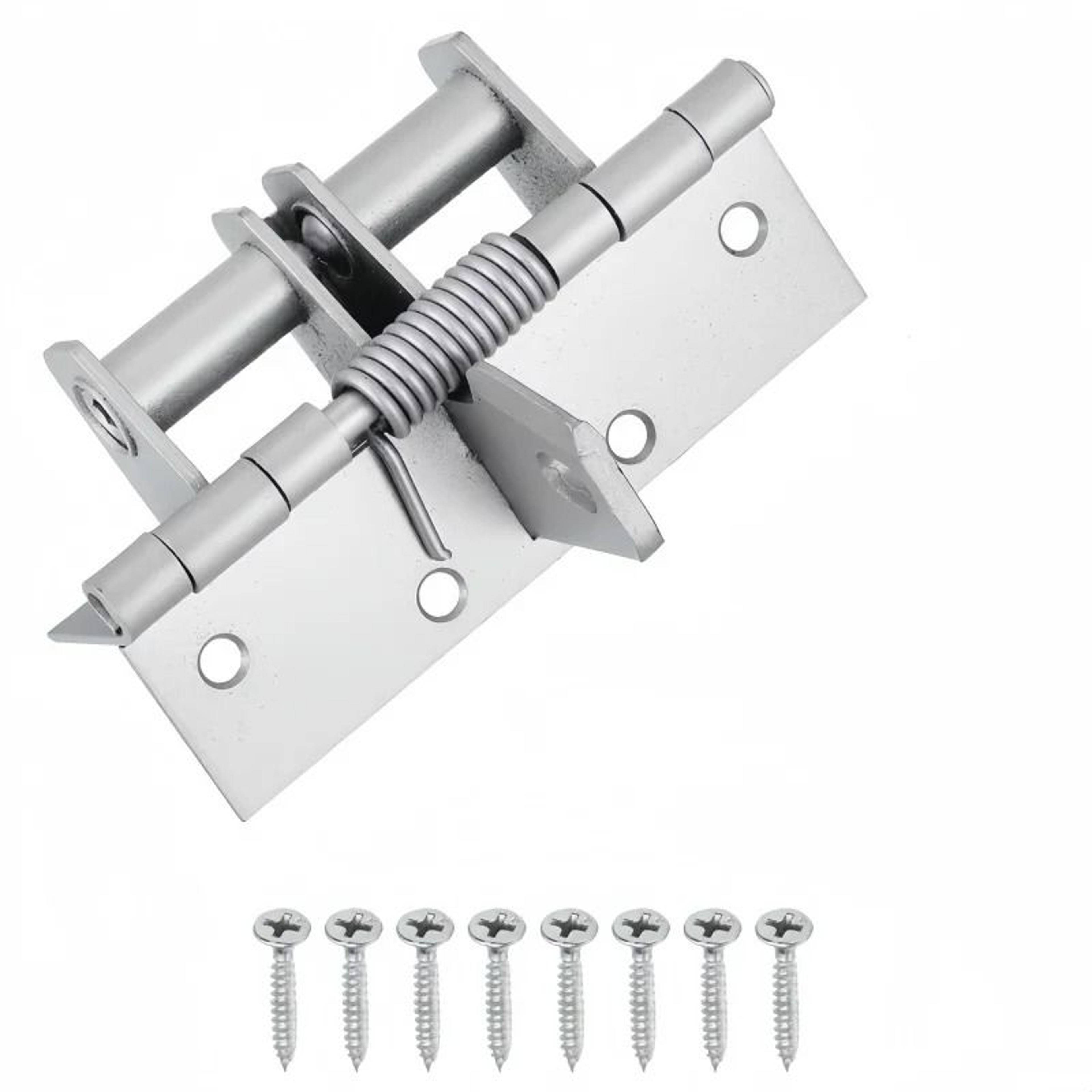 3in1 Automatic SelfClosing Door Hinge With 90Degree Positioning  Integrated Door Stopper 8