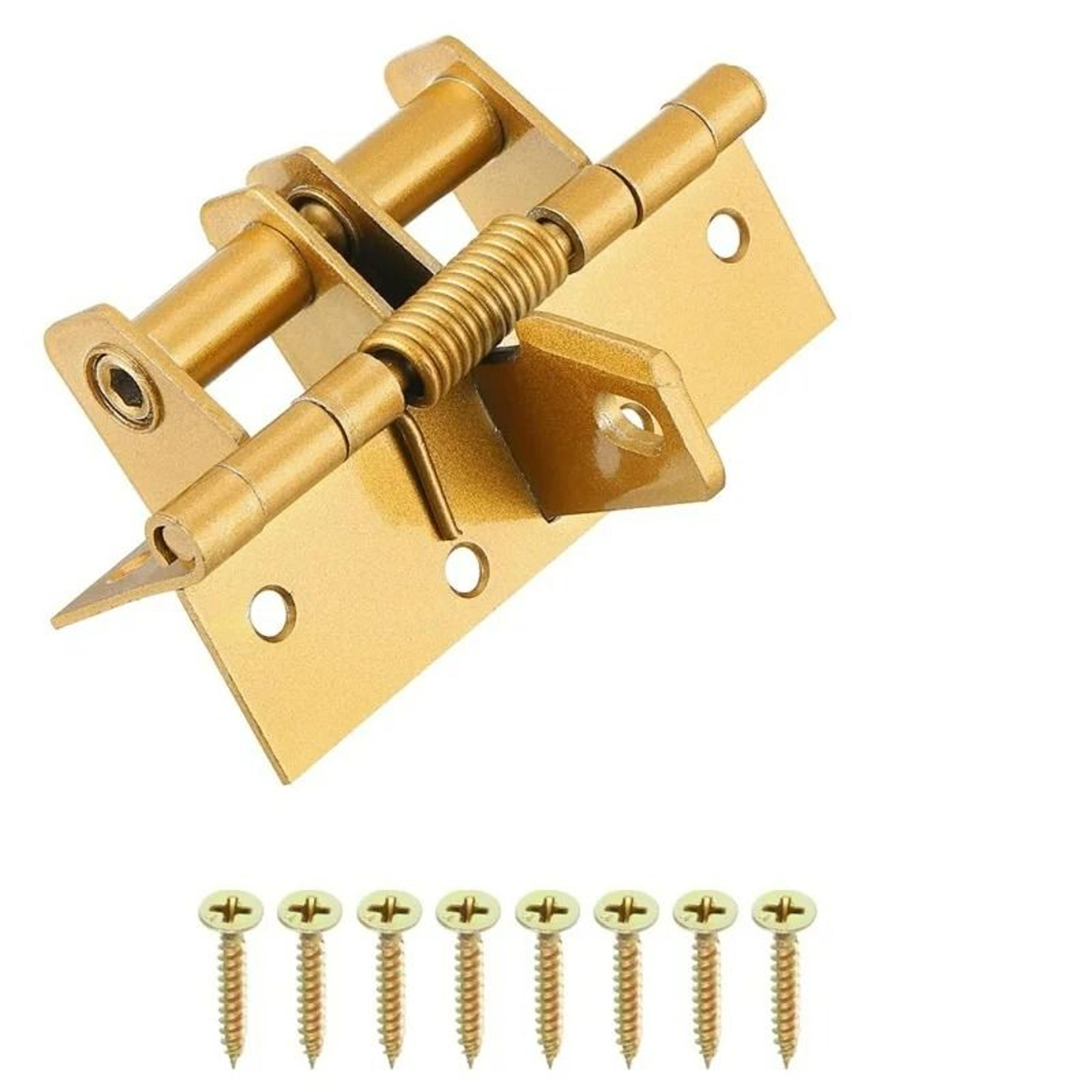 3in1 Automatic SelfClosing Door Hinge With 90Degree Positioning  Integrated Door Stopper 6
