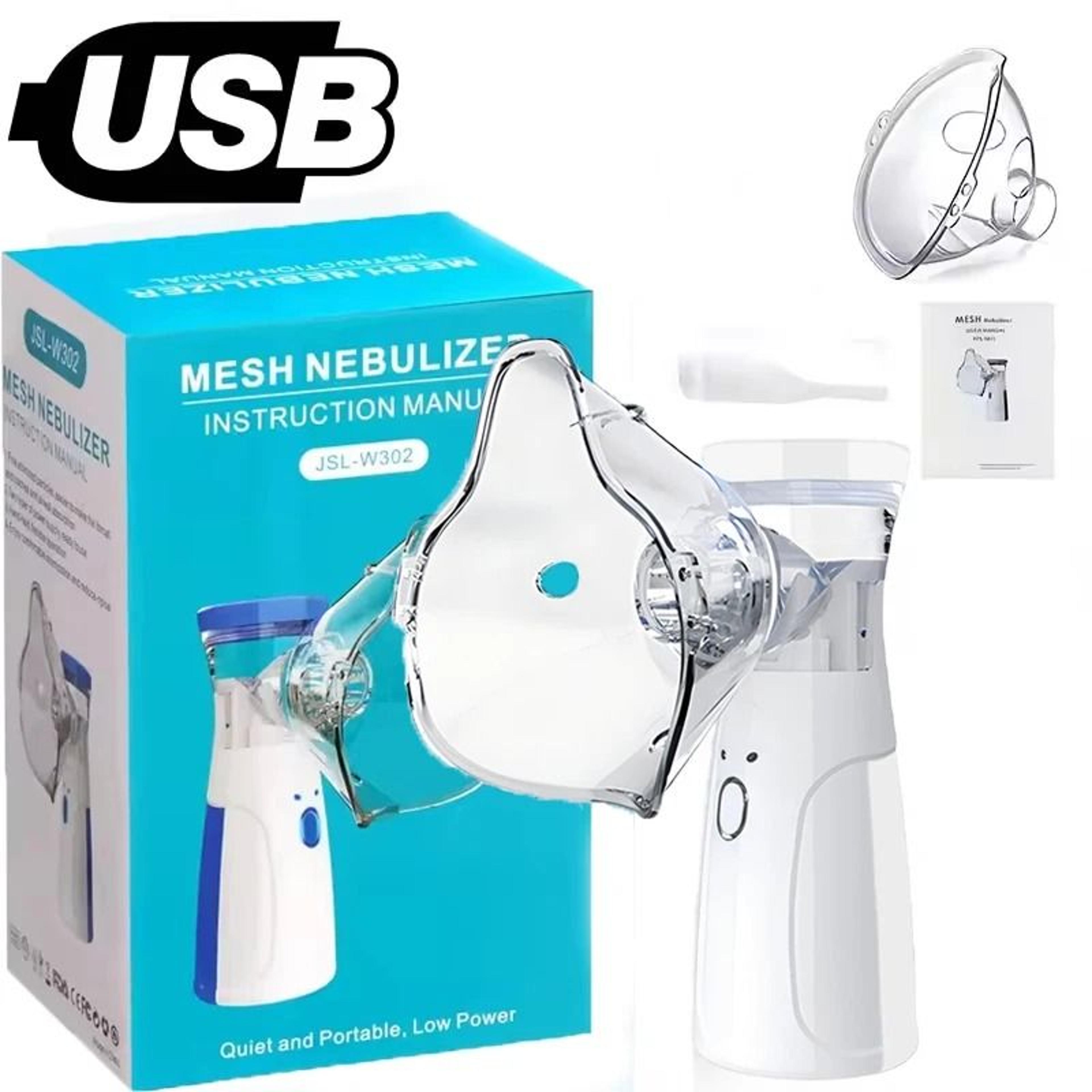 Portable Ultrasonic Silent Mesh Nebulizer For Kids Adults  Pets 7
