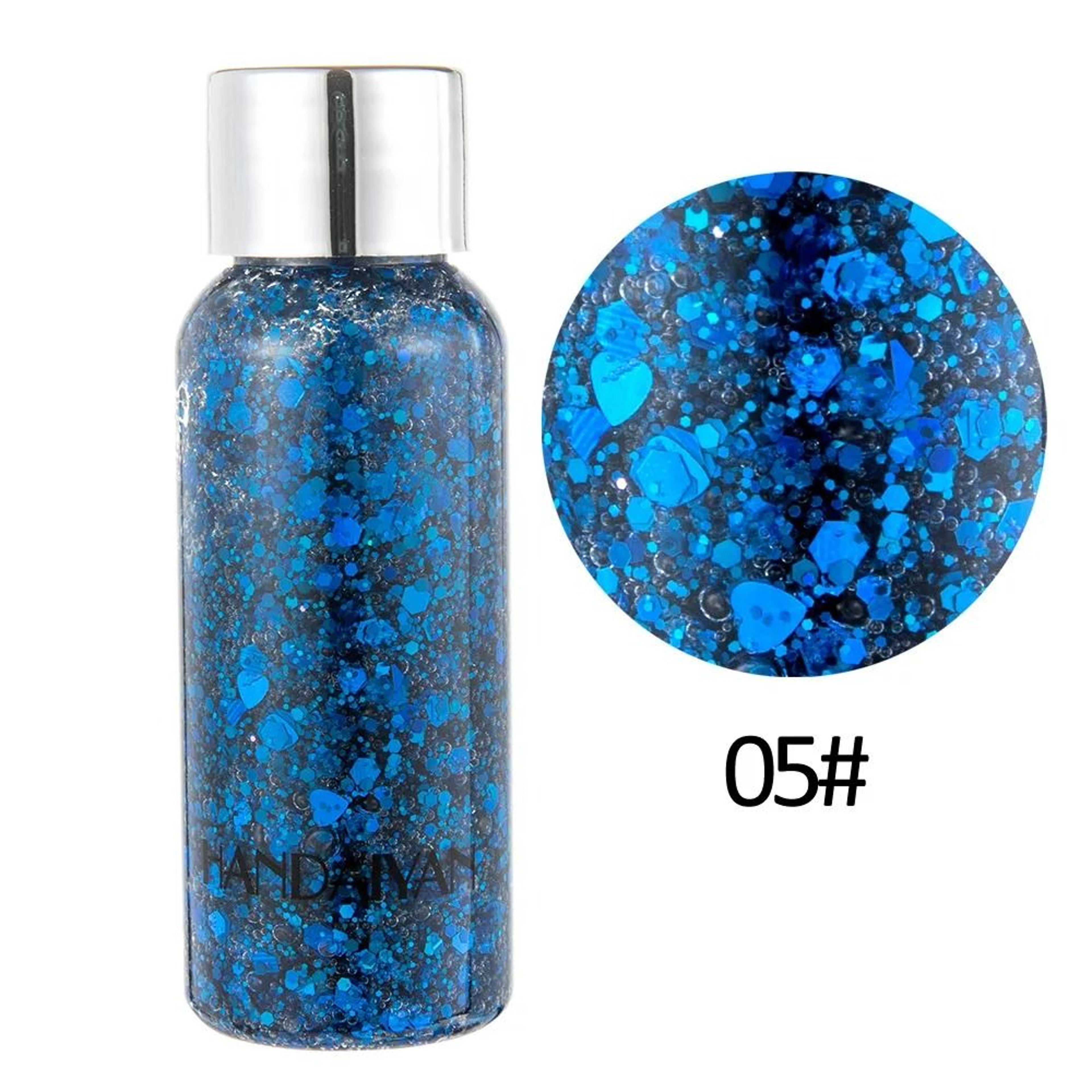 HighShine MultiUse Body  Face Glitter Gel For Festival  Party Makeup 10