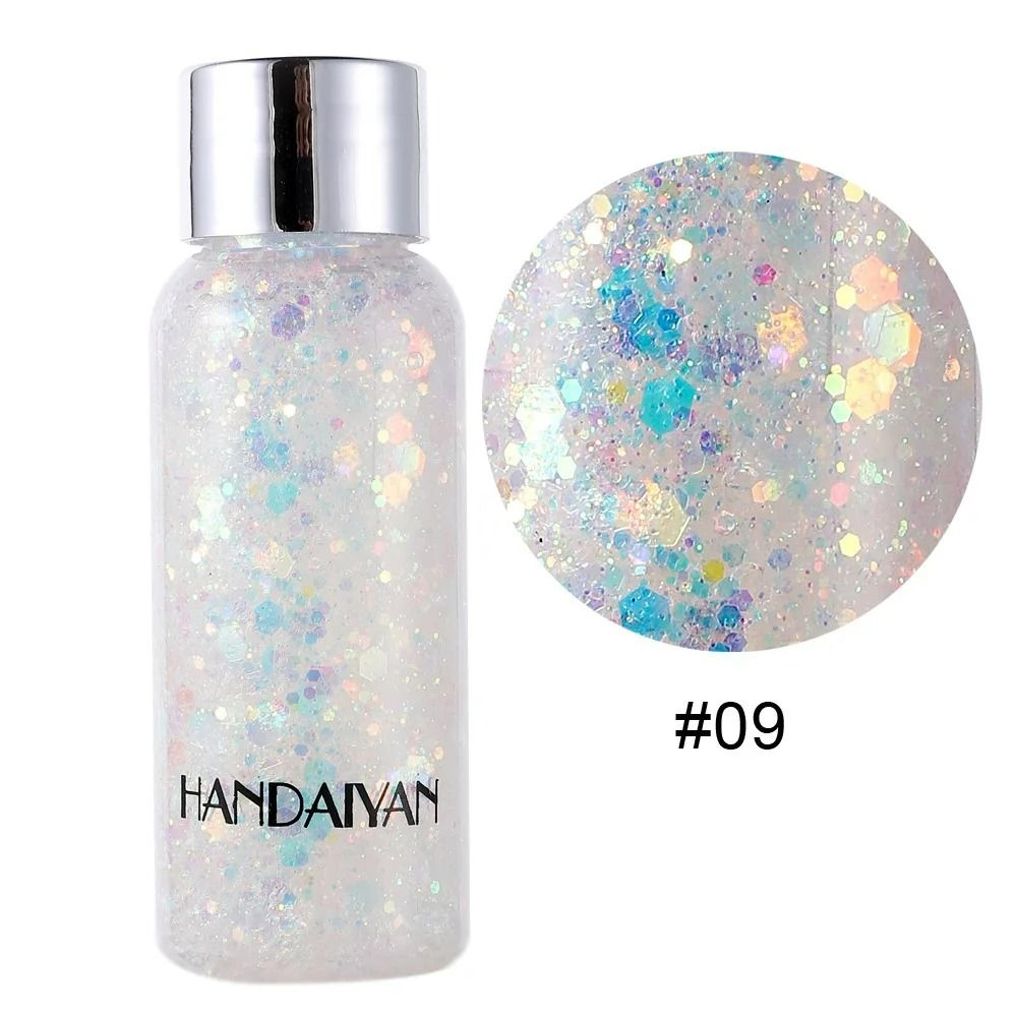 HighShine MultiUse Body  Face Glitter Gel For Festival  Party Makeup 6