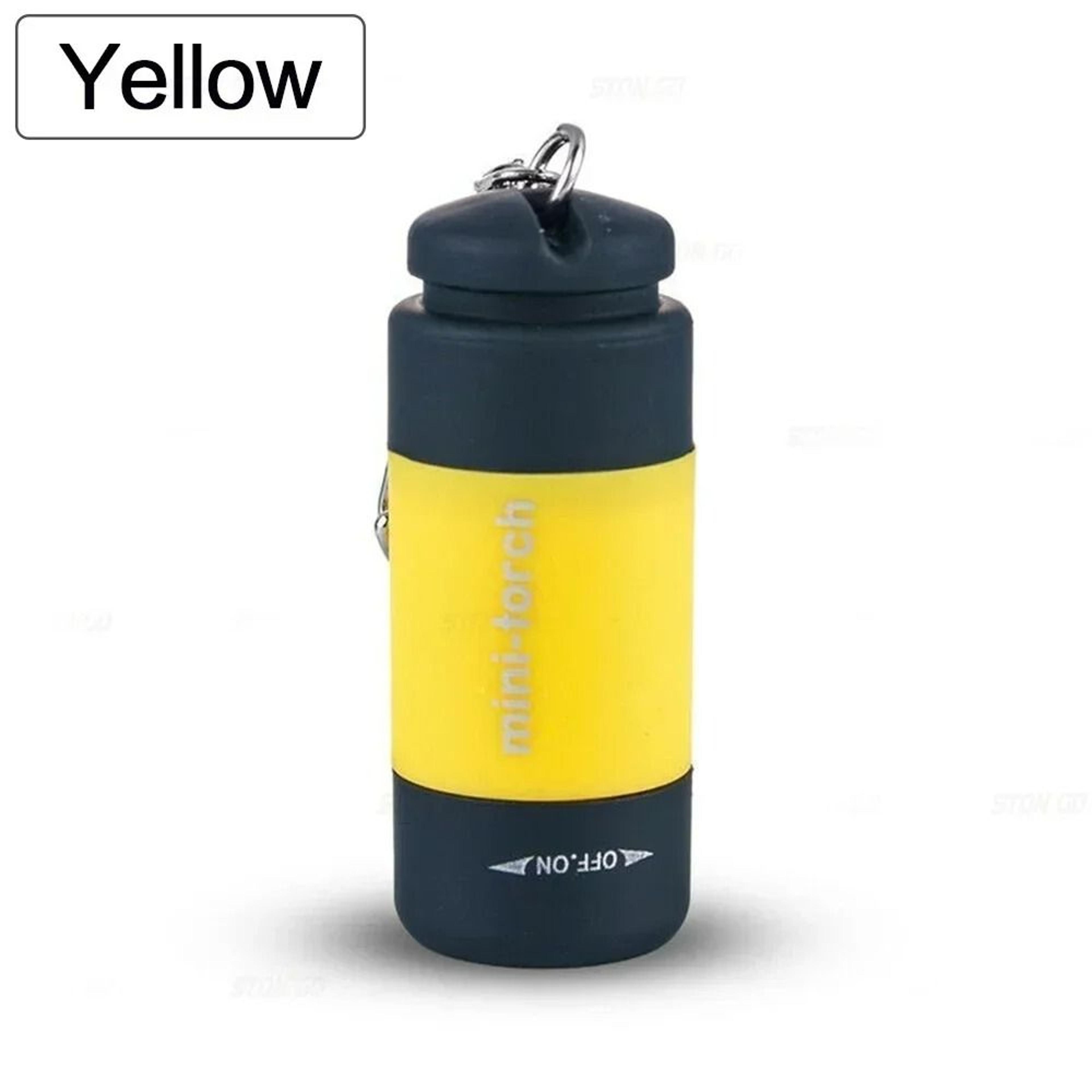 UltraBright Multifunctional USB Rechargeable Mini Keychain Flashlight 11