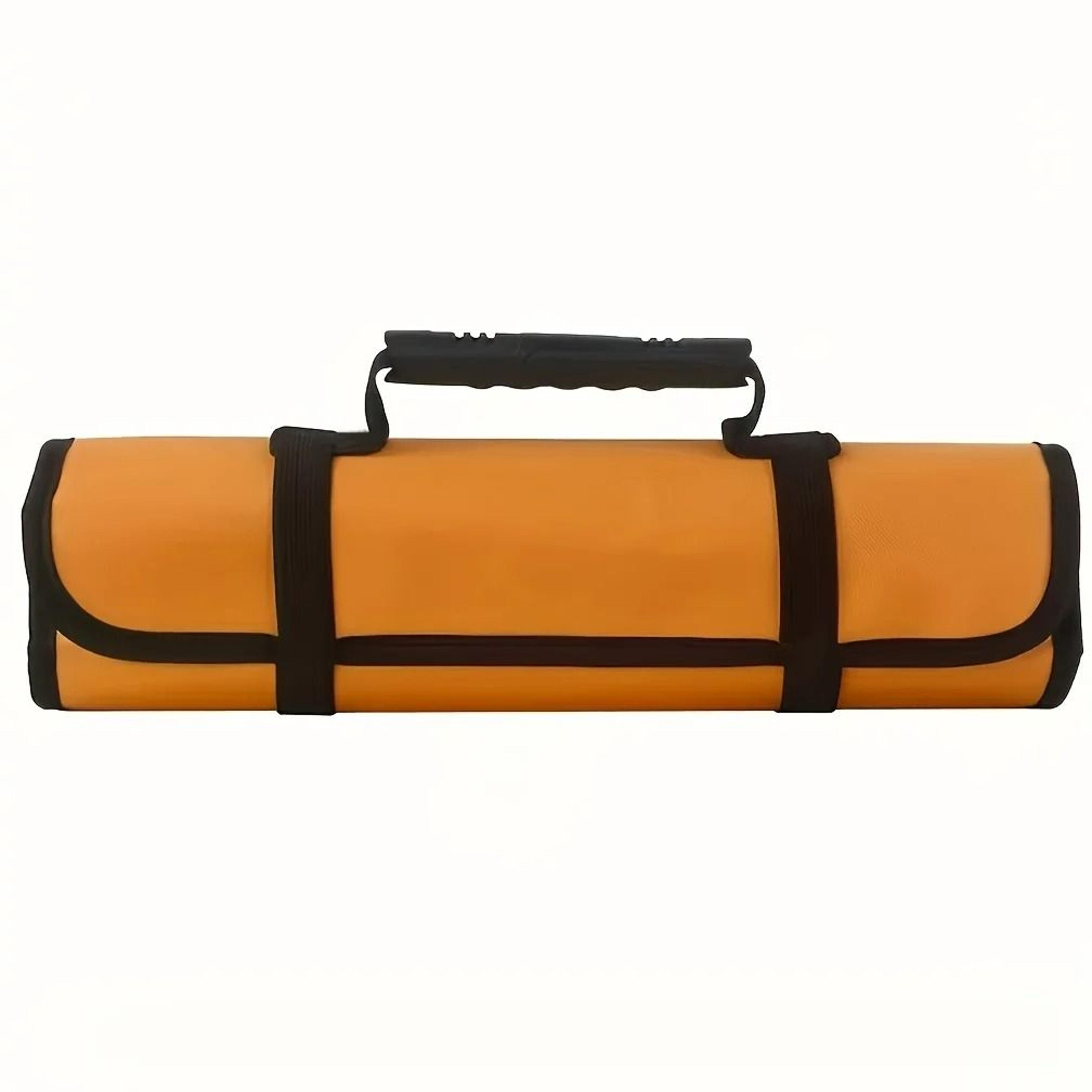22Pocket Waterproof Oxford Canvas RollUp Wrench And Tool Organizer 9