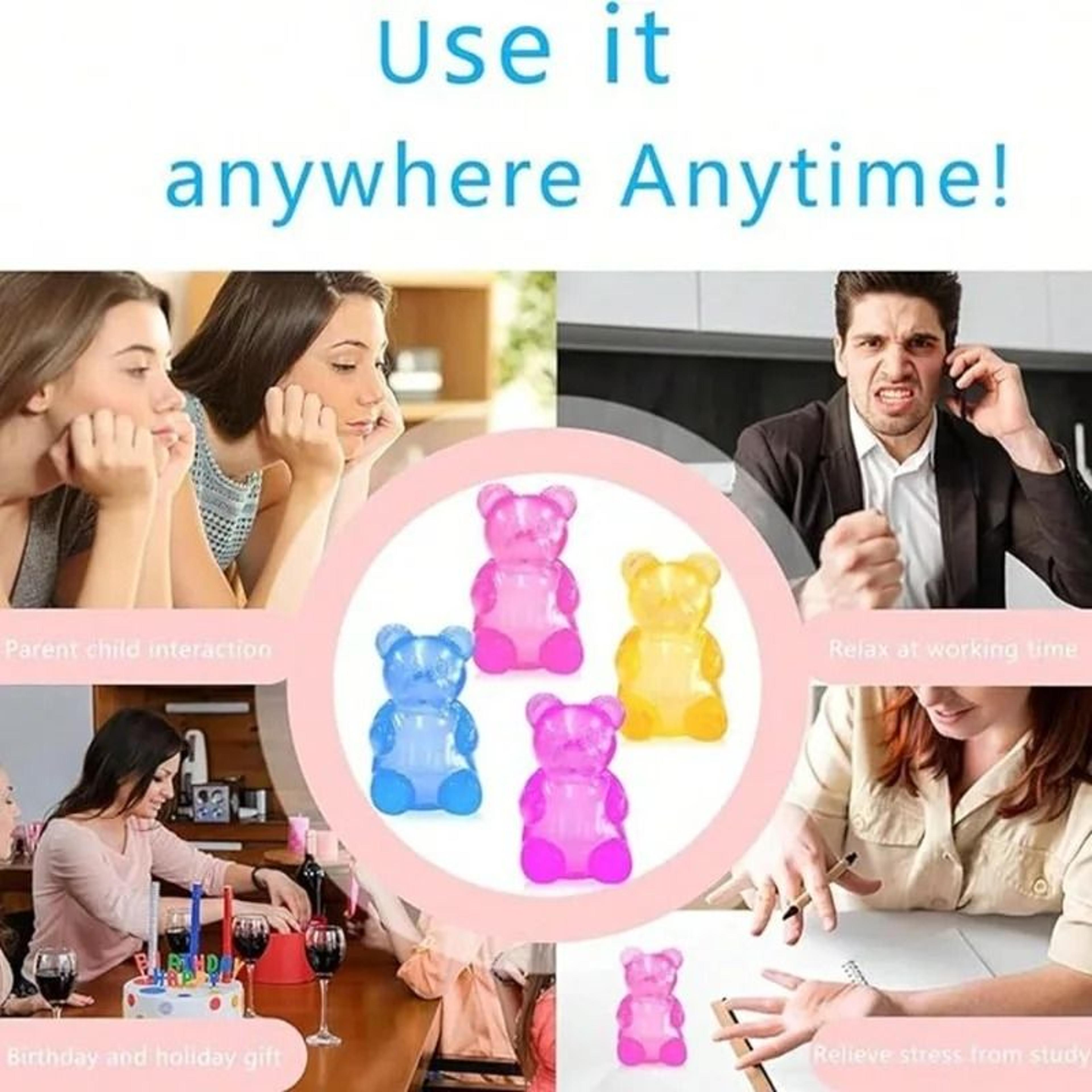 UltraSquishy Gummy Bear Sensory Squeeze Stress Relief Fidget Toy 5