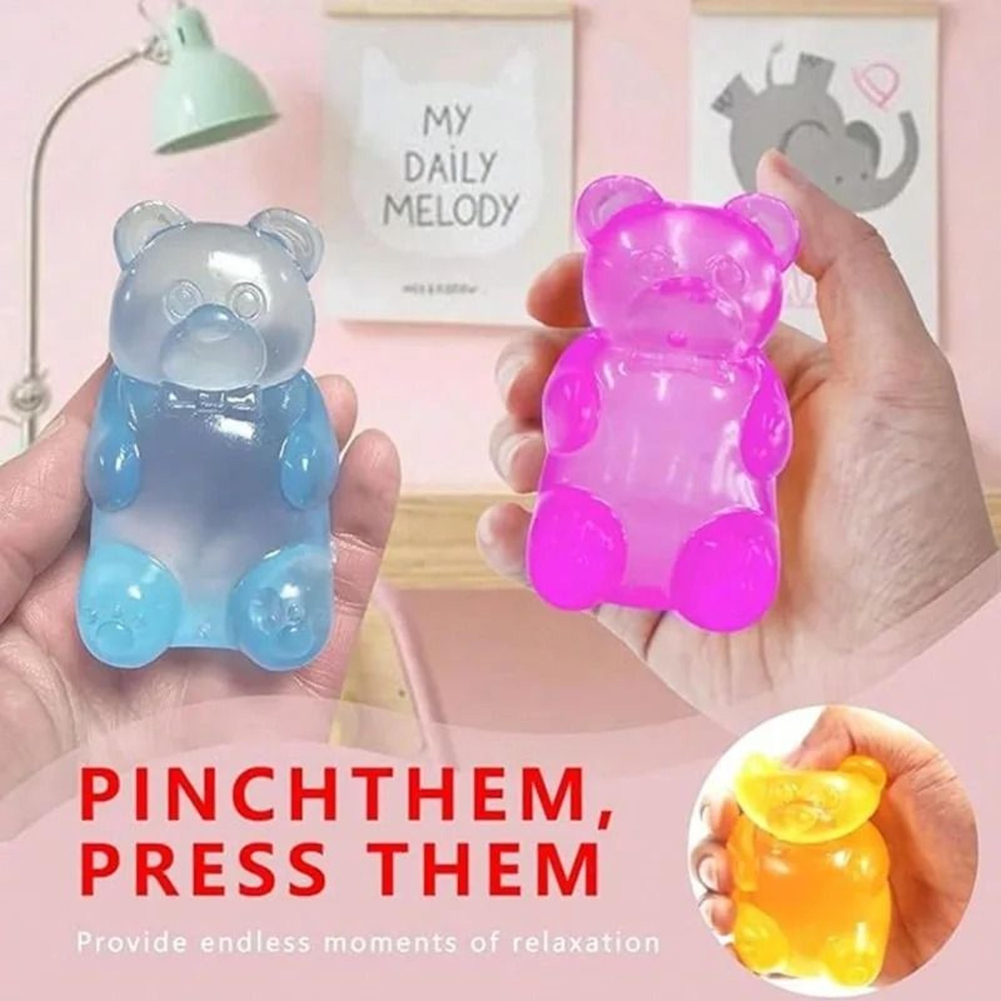UltraSquishy Gummy Bear Sensory Squeeze Stress Relief Fidget Toy 2