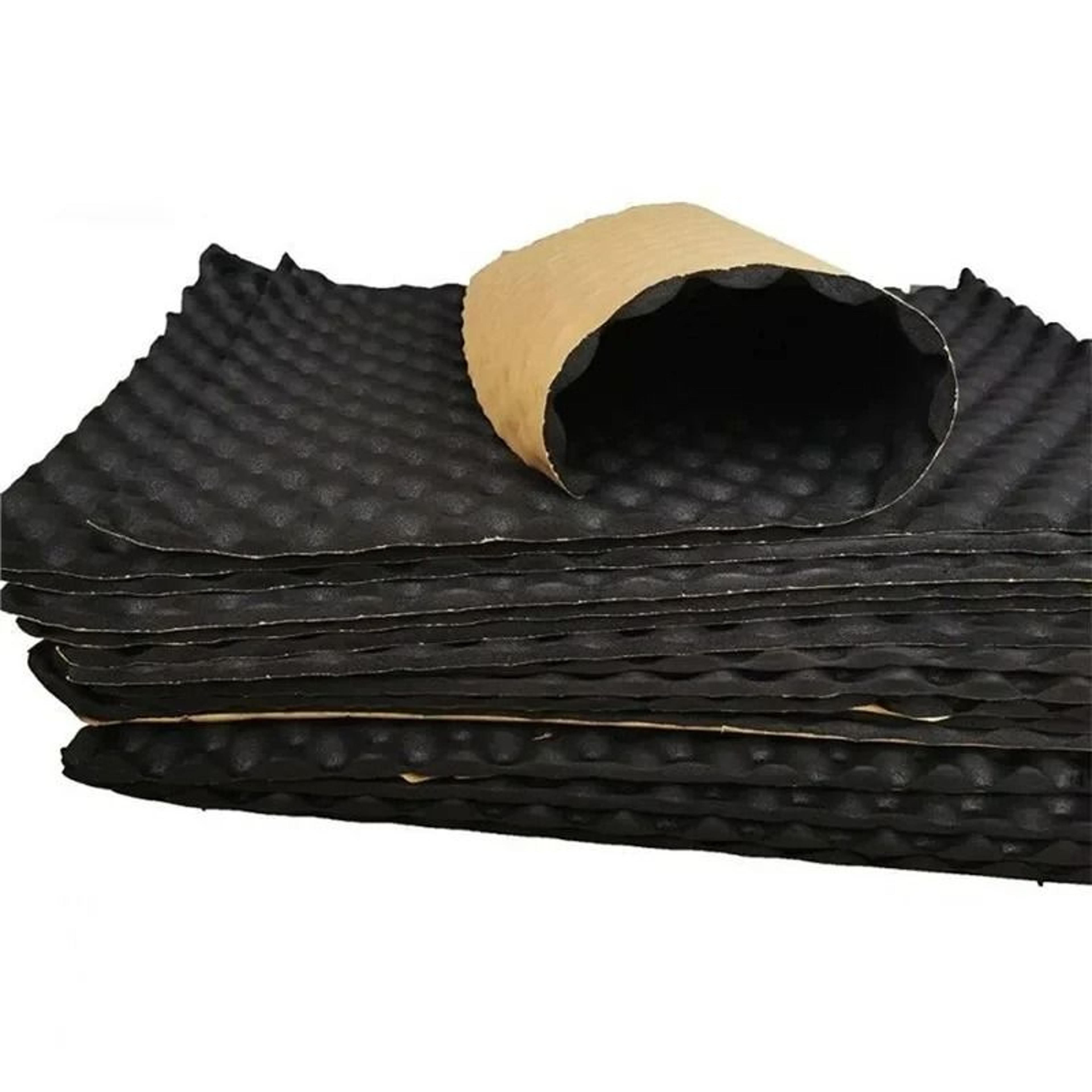 SelfAdhesive Wave Pattern Automotive Sound Deadening And Thermal Insulation Foam 4