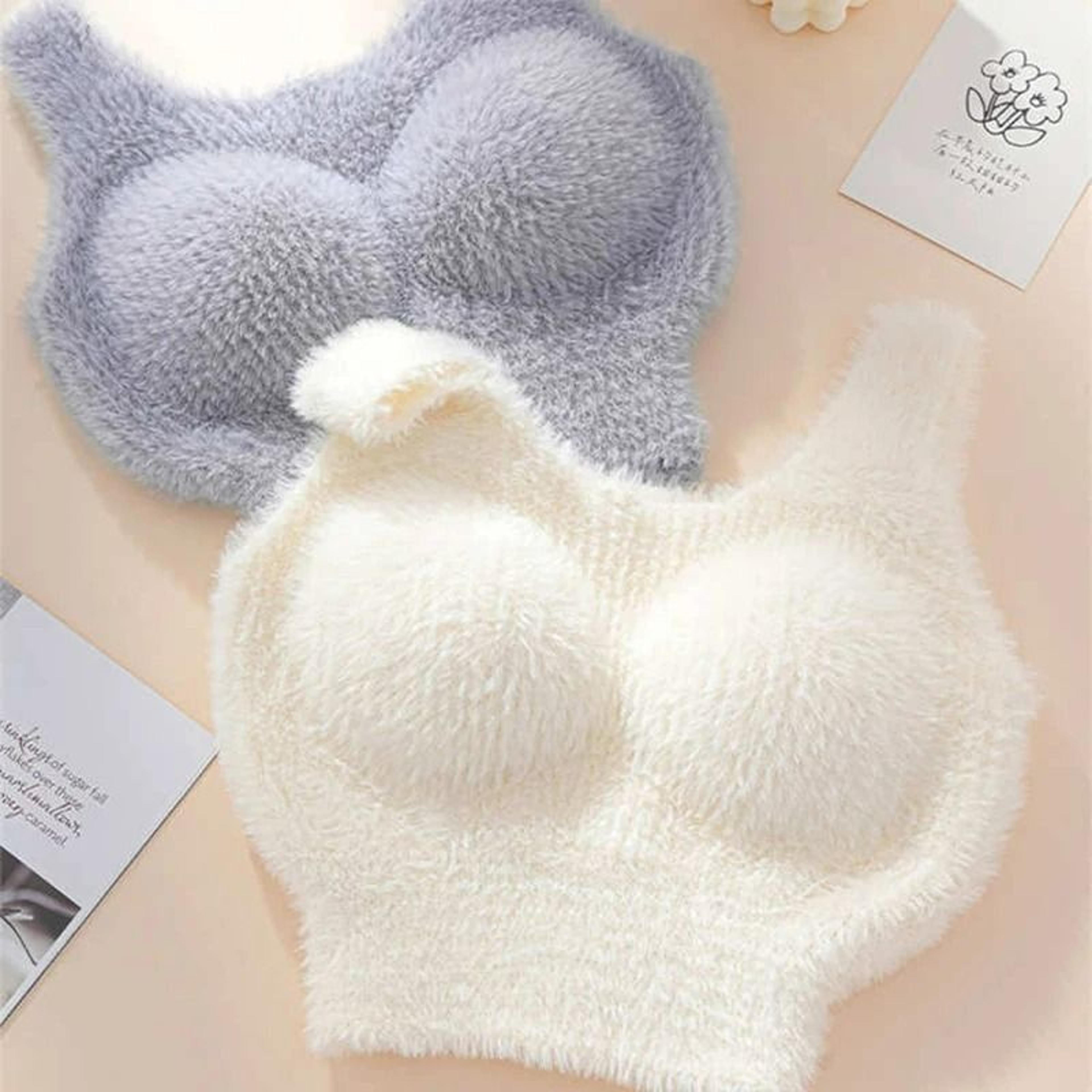 FleeceLined Thermal WoolBlend Camisole Tank Top With BuiltIn Bra Pads 4