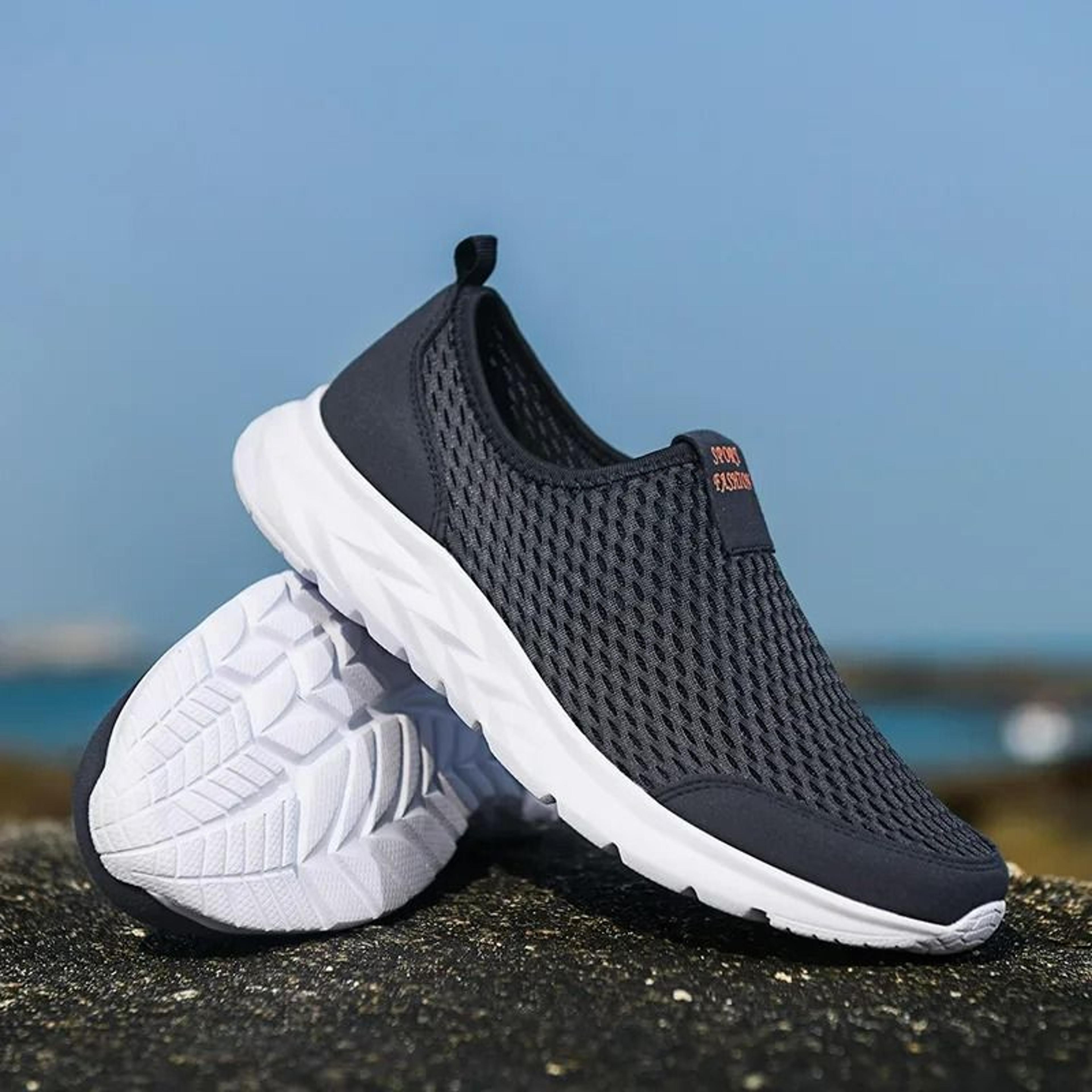 Lightweight Breathable Mesh SlipOn Walking Loafers  Casual Sneakers 8