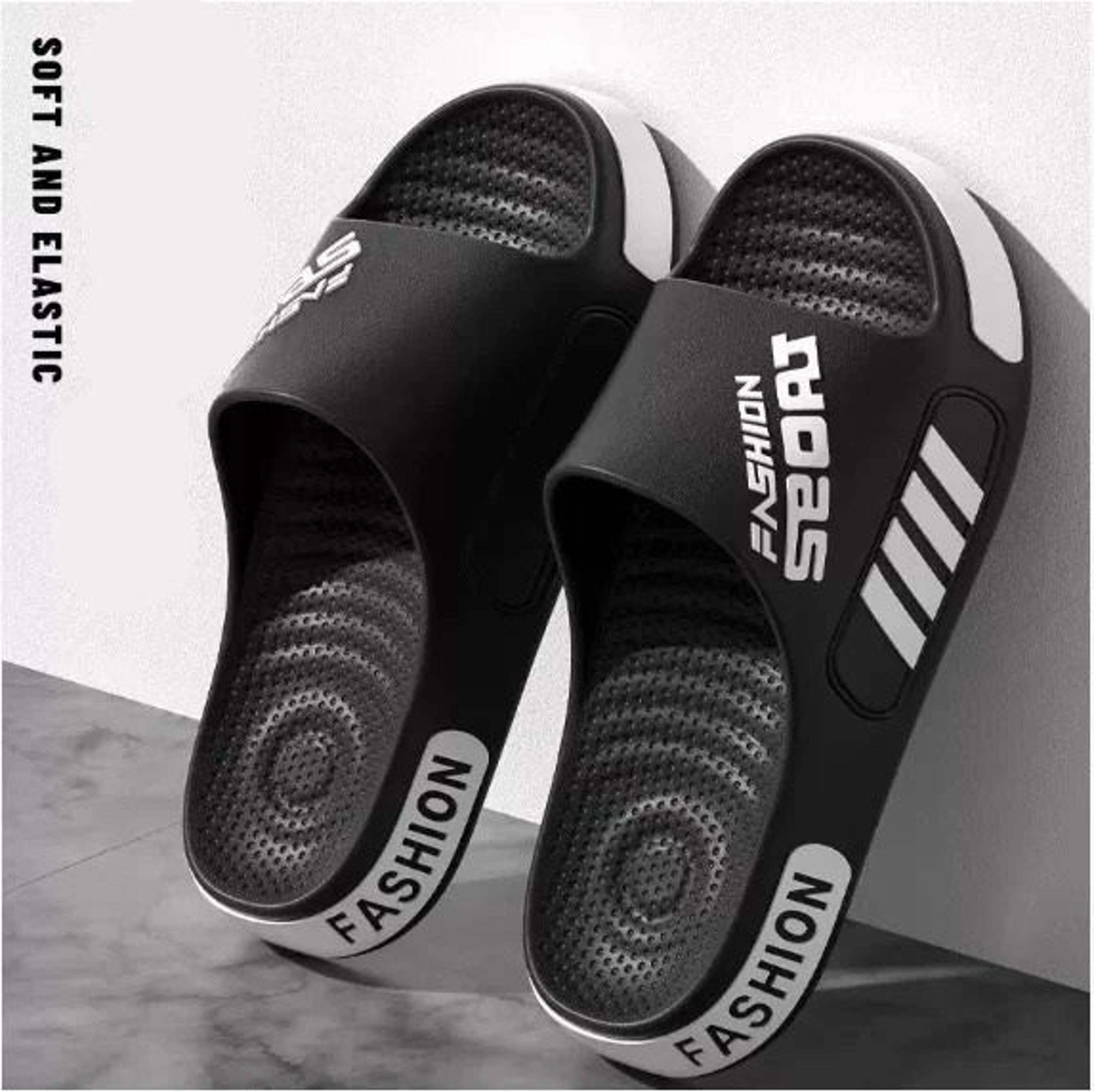 UltraLight OpenToe Casual Slides  Summer Flat Sole Slippers 9