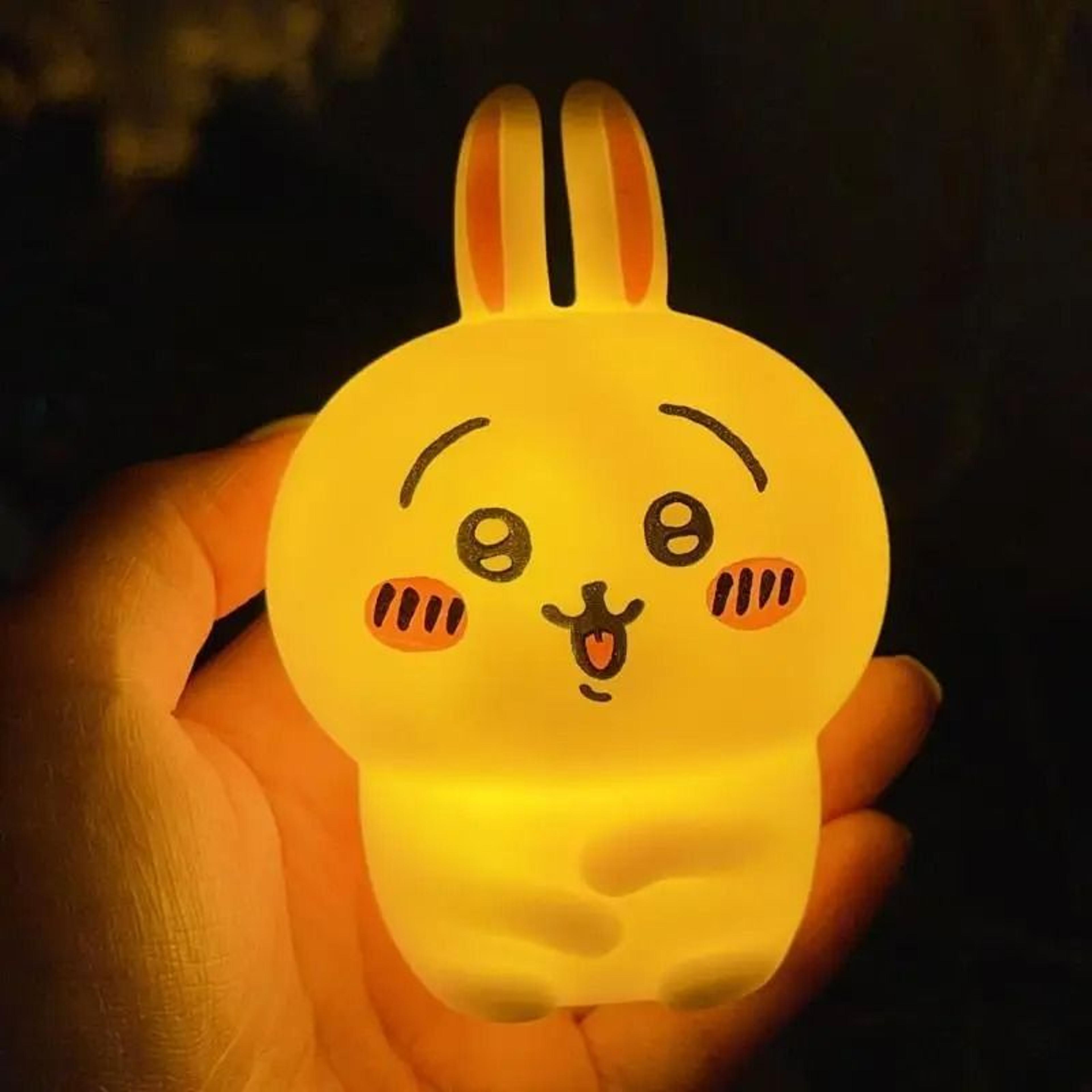 Kawaii Anime Character Vinyl LED Night Light  Desktop Ambient Lamp 4