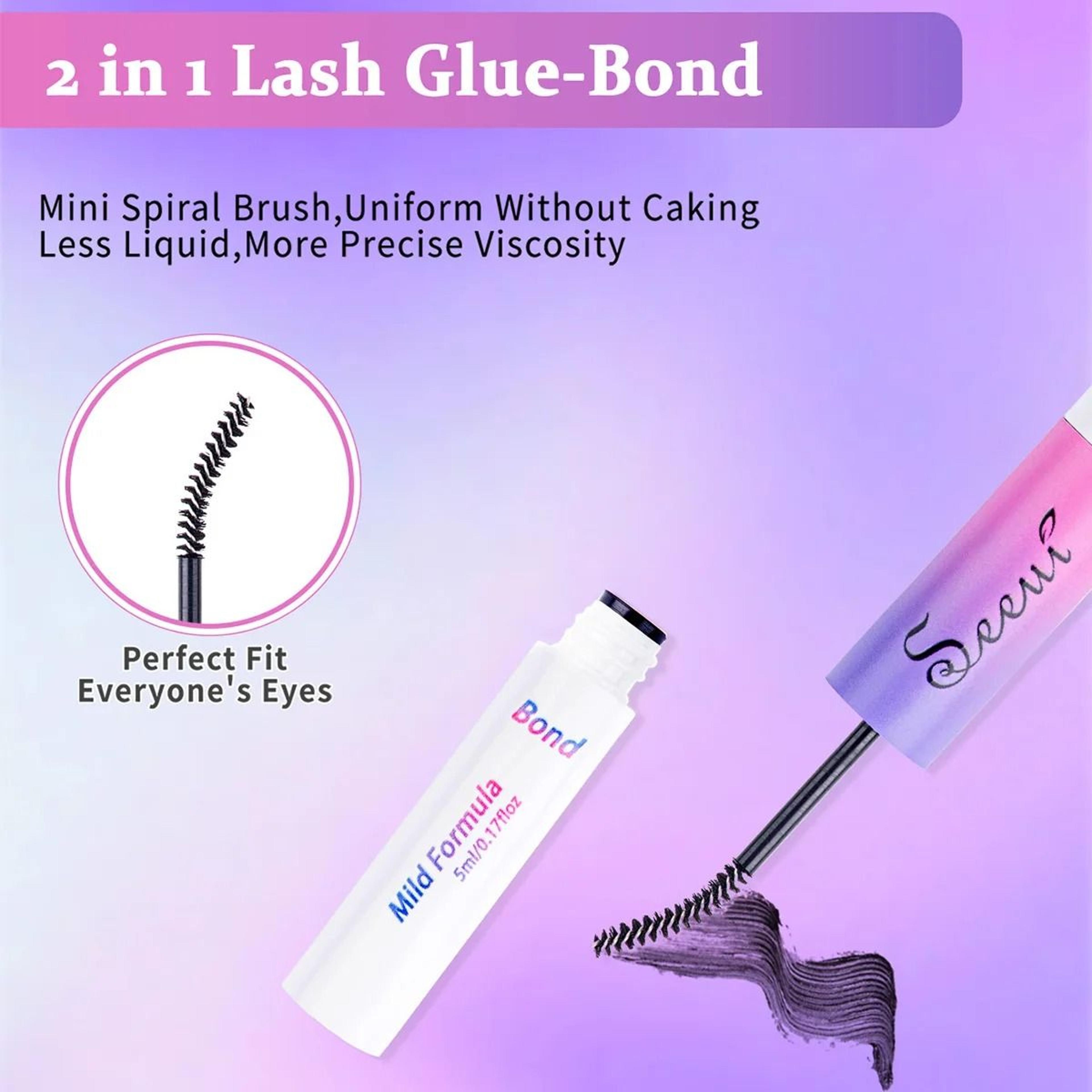 DualEnded Cluster Eyelash Bond And Seal Extension Adhesive Kit 3