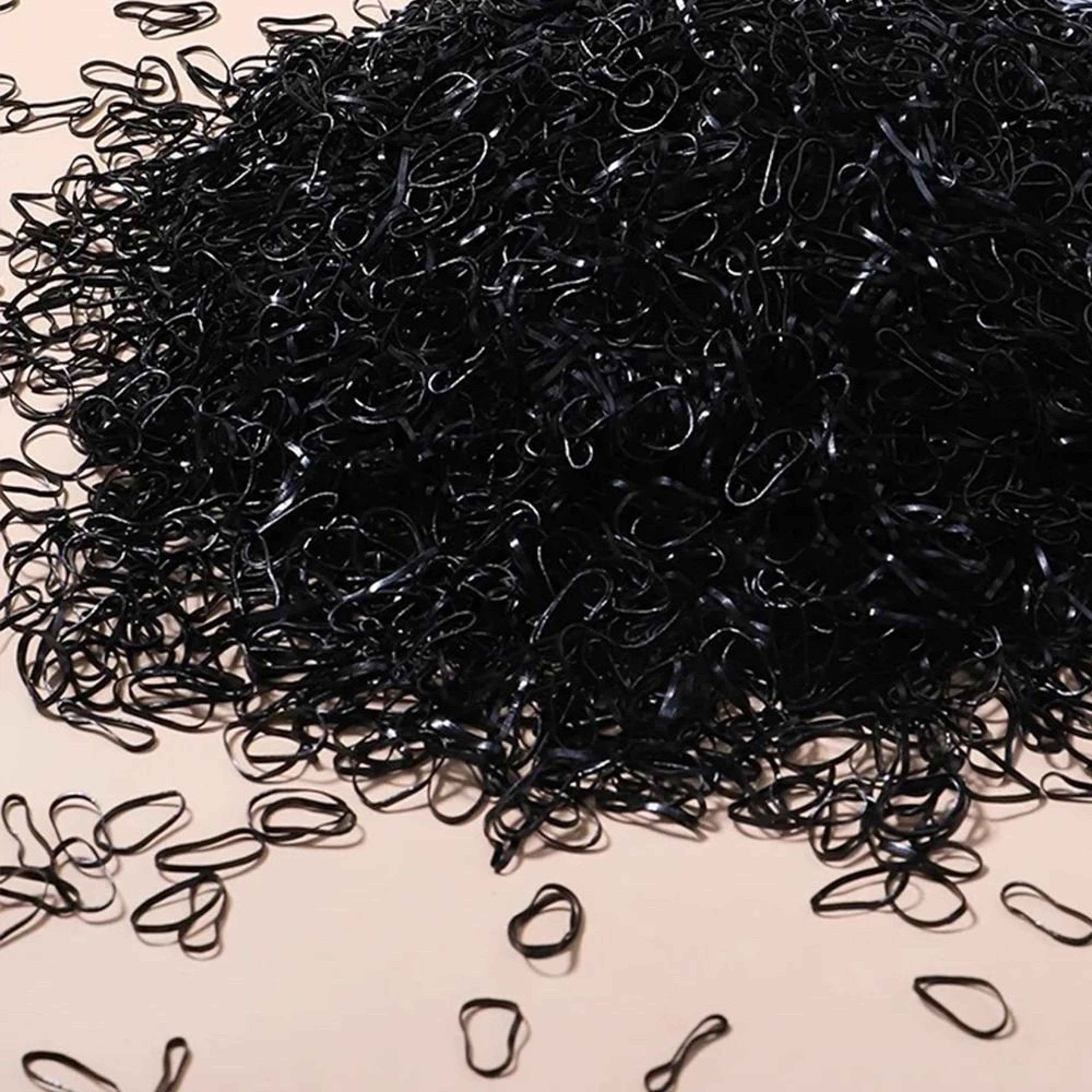 Colorful Seamless Elastic Mini Hair Ties  Ponytail Bands Set 8